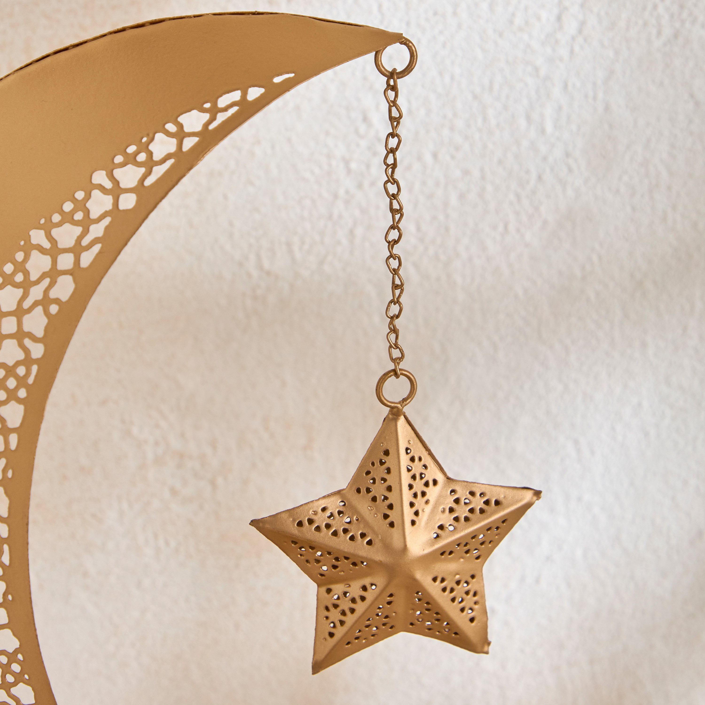 Celestial Layali Noor Decorative Moon and Star Accent - 23.5x10x32 cm-hbxhomeware-homedecor-figurinesandornaments-image-3