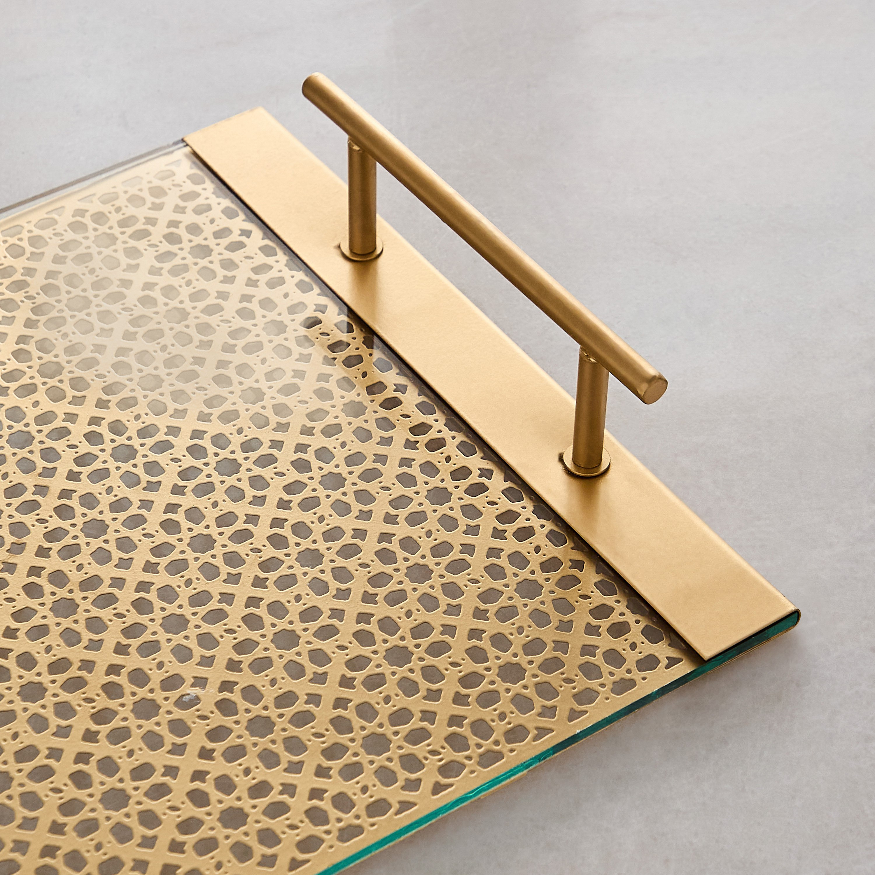 Arabesque Zaynah Decorative Cutwork Tray - 38x25x5 cm-hbxhomeware-hbxdecorandfurnishings-image-7