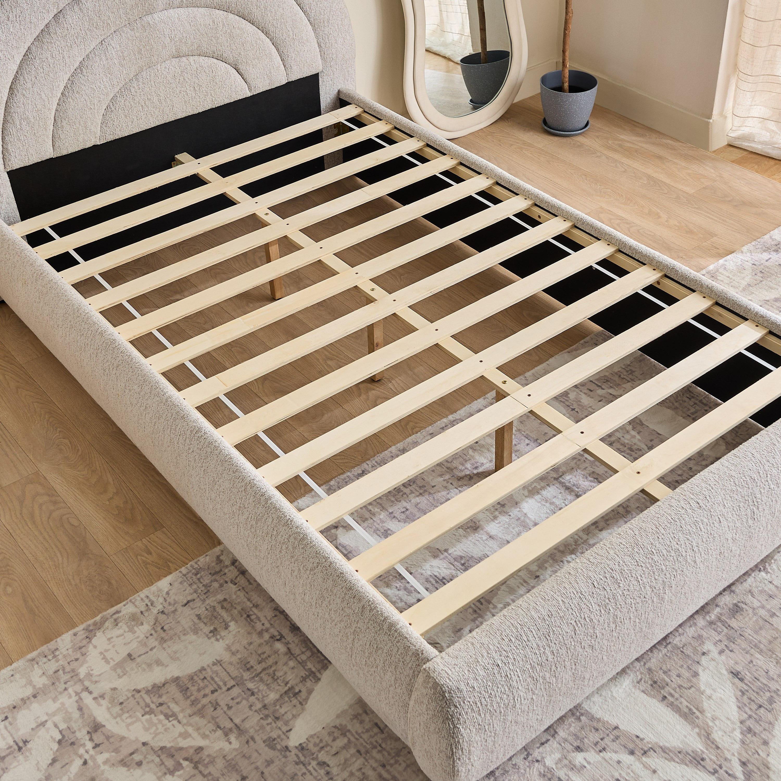 Movo Island Sardinia Upholstered Twin Bed - 120x200 cm-hbxbedroom-bedsandbedsets-upholsteredbeds-twin-image-6