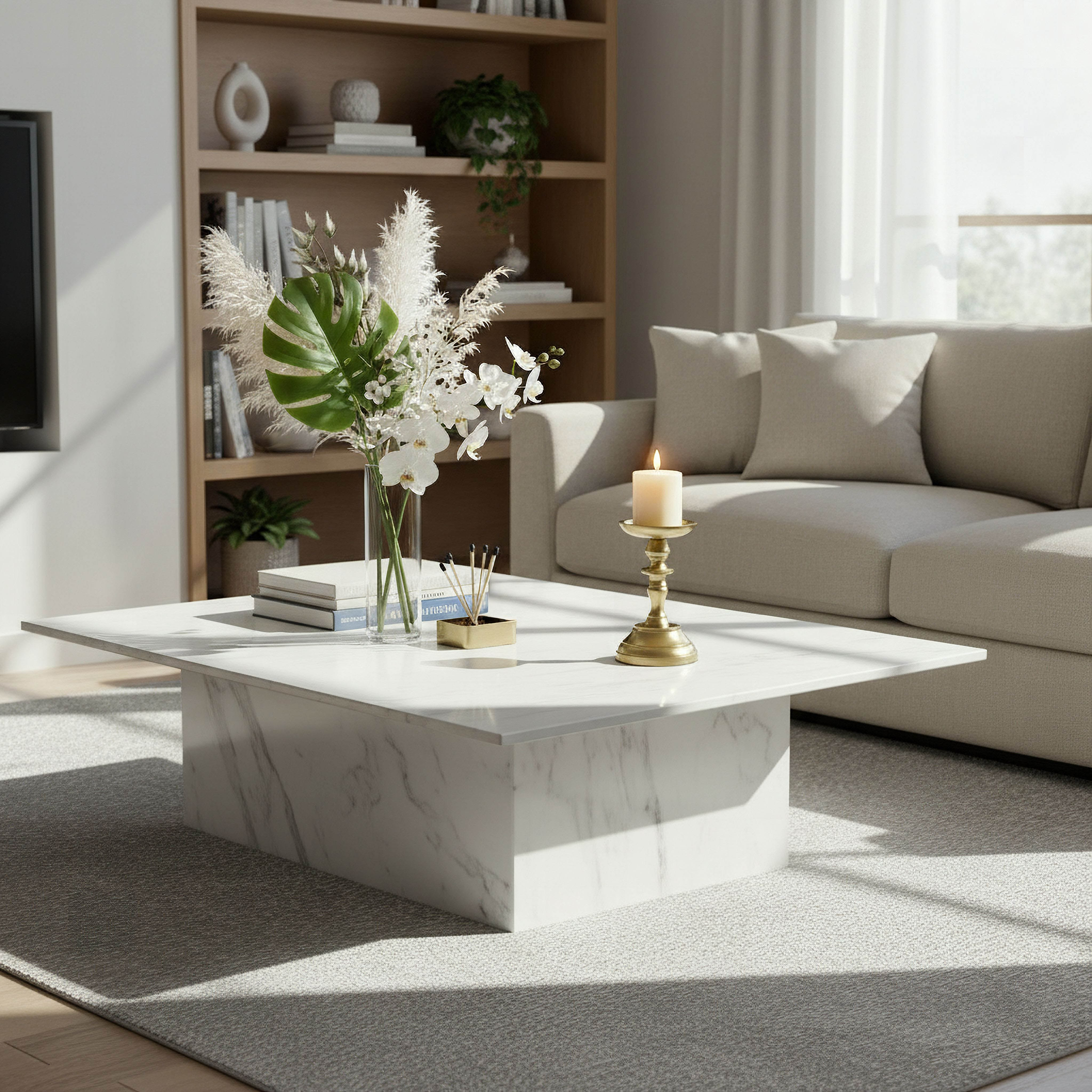 Casa Vero Decorative Pillar Candleholder - 10x10x15 cm-hbxlivingroom-decorandaccessories-candleholders-image-5