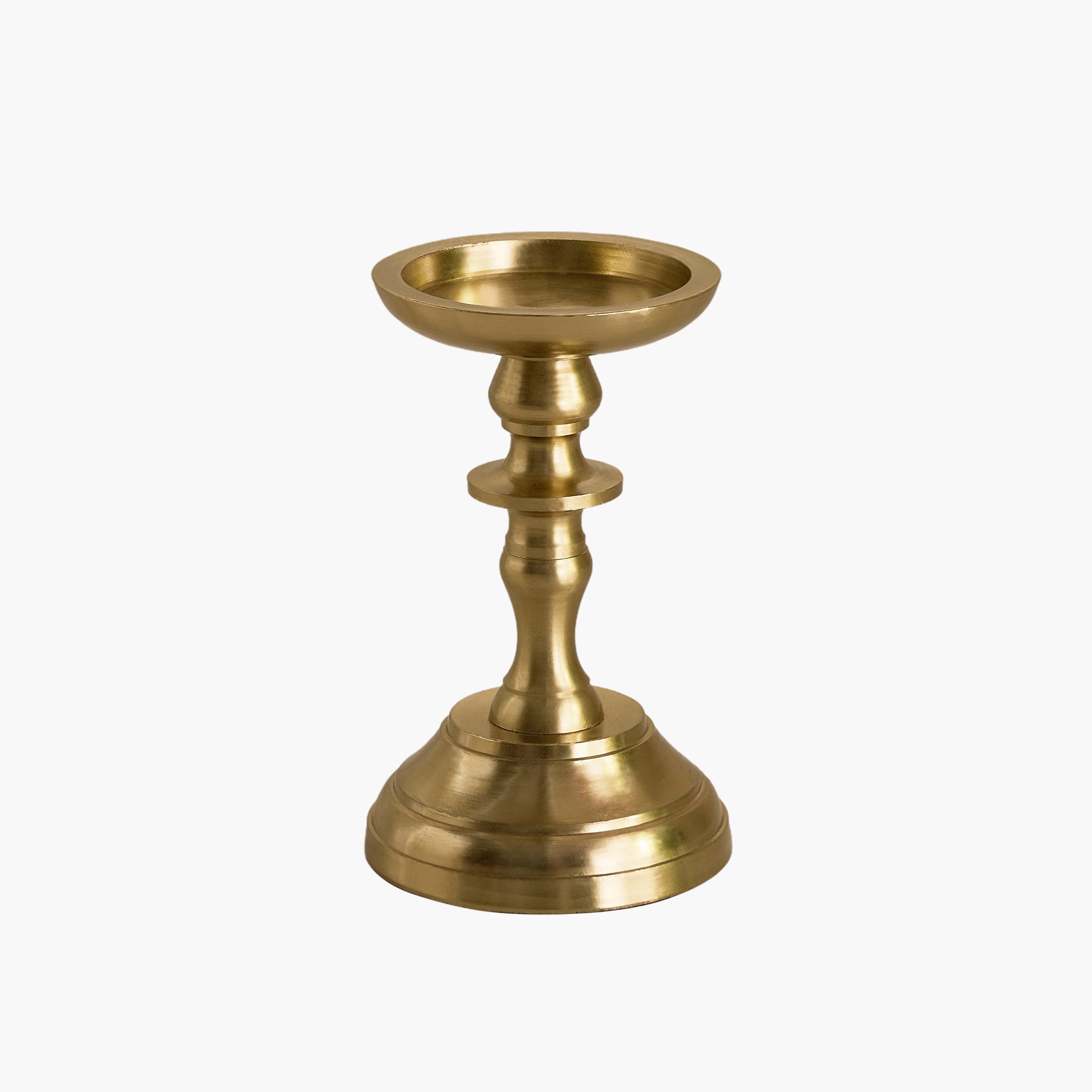 Casa Vero Decorative Pillar Candleholder - 10x10x15 cm-hbxlivingroom-decorandaccessories-candleholders-image-10
