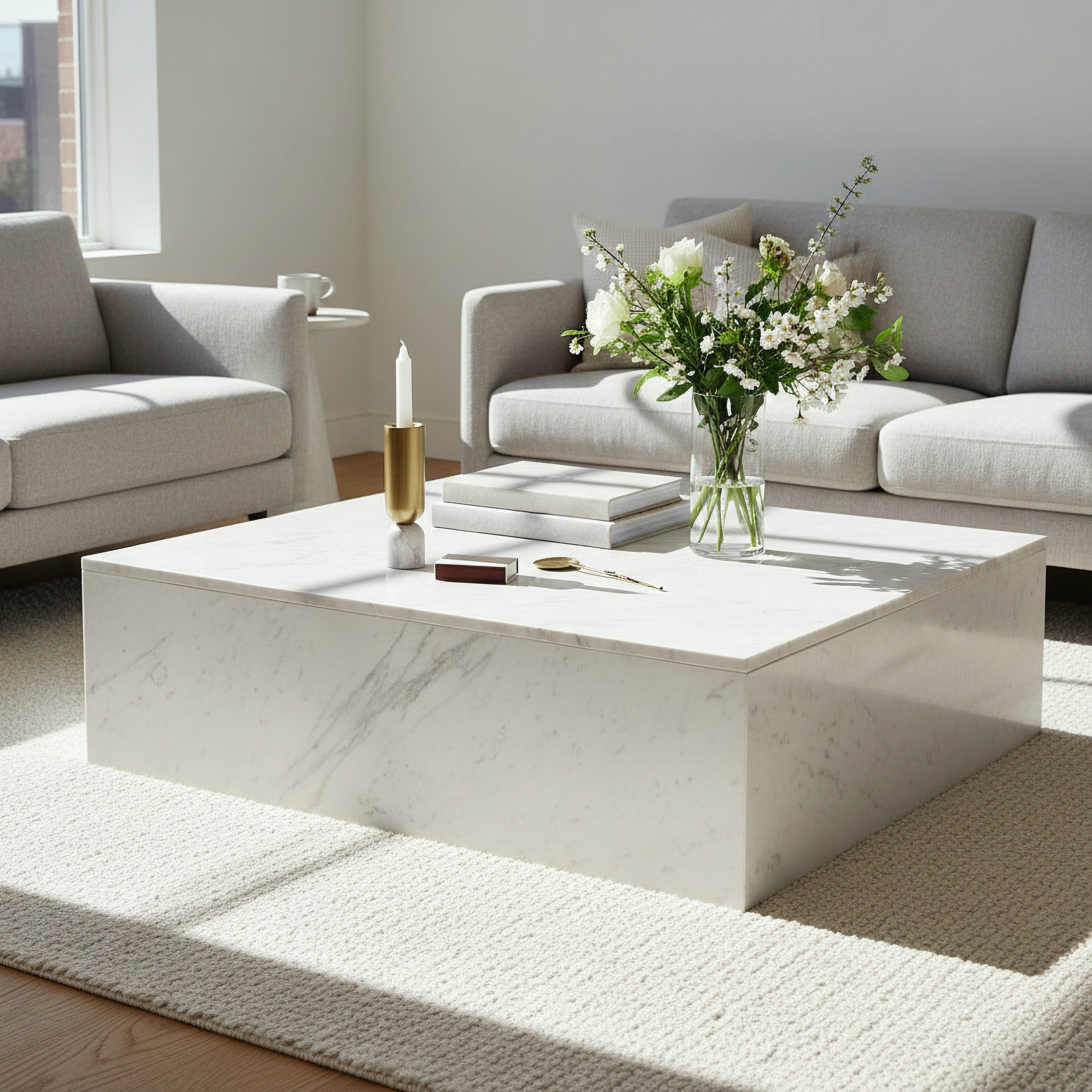 Casa Vero Decorative Pillar Candleholder - 10x10x35 cm-hbxlivingroom-decorandaccessories-candleholders-image-5