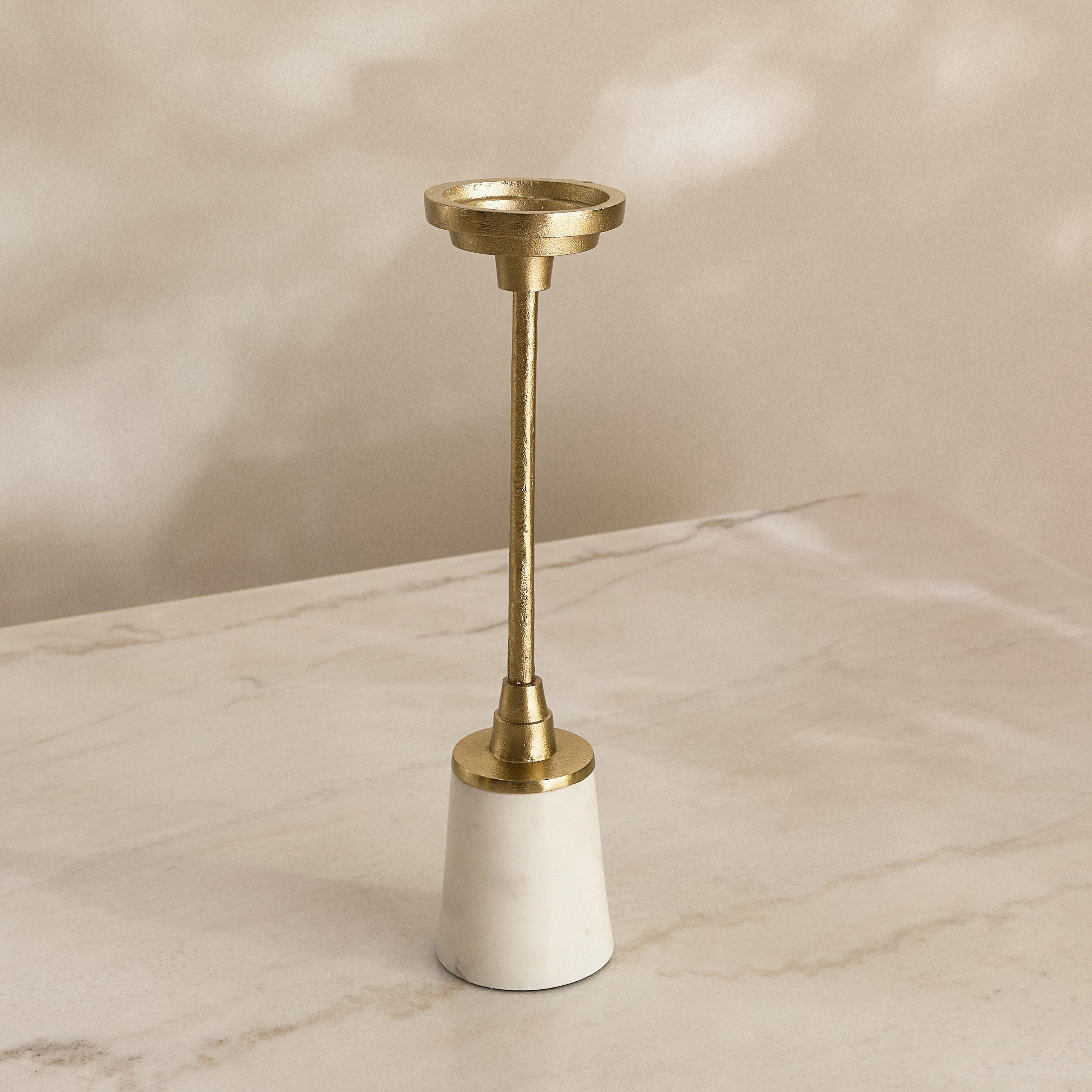 Casa Vero Decorative Pillar Candleholder - 10x10x40 cm-hbxlivingroom-decorandaccessories-candleholders-image-6