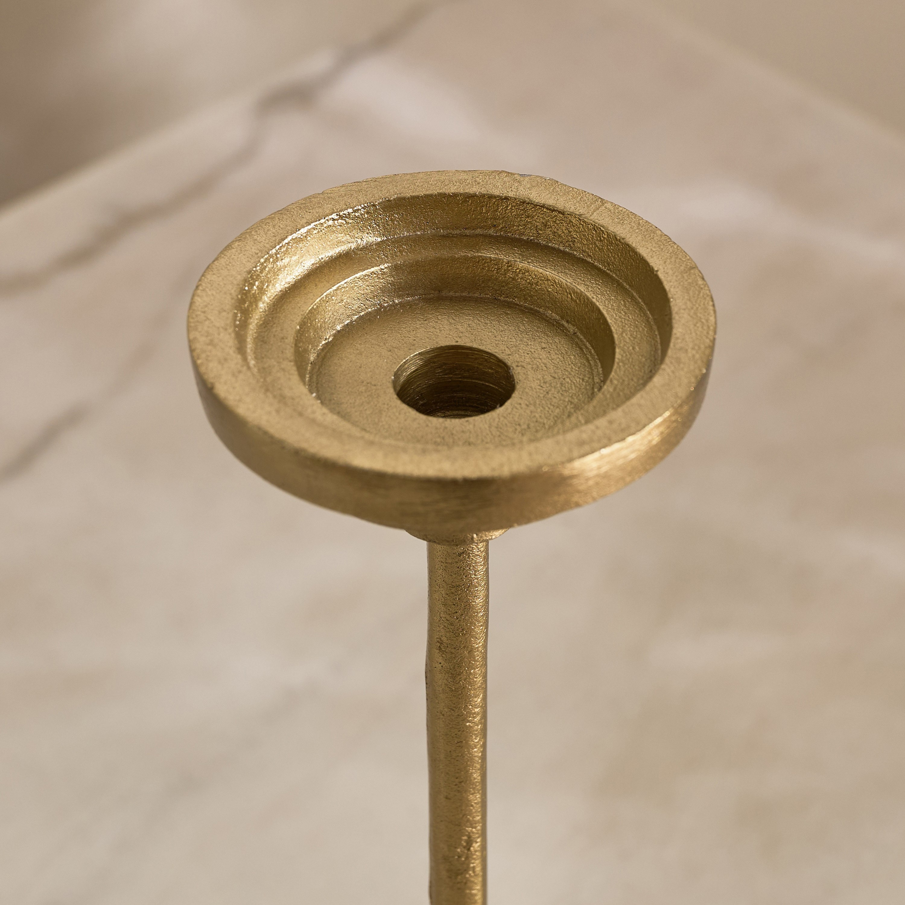 Casa Vero Decorative Pillar Candleholder - 10x10x40 cm-hbxlivingroom-decorandaccessories-candleholders-image-7