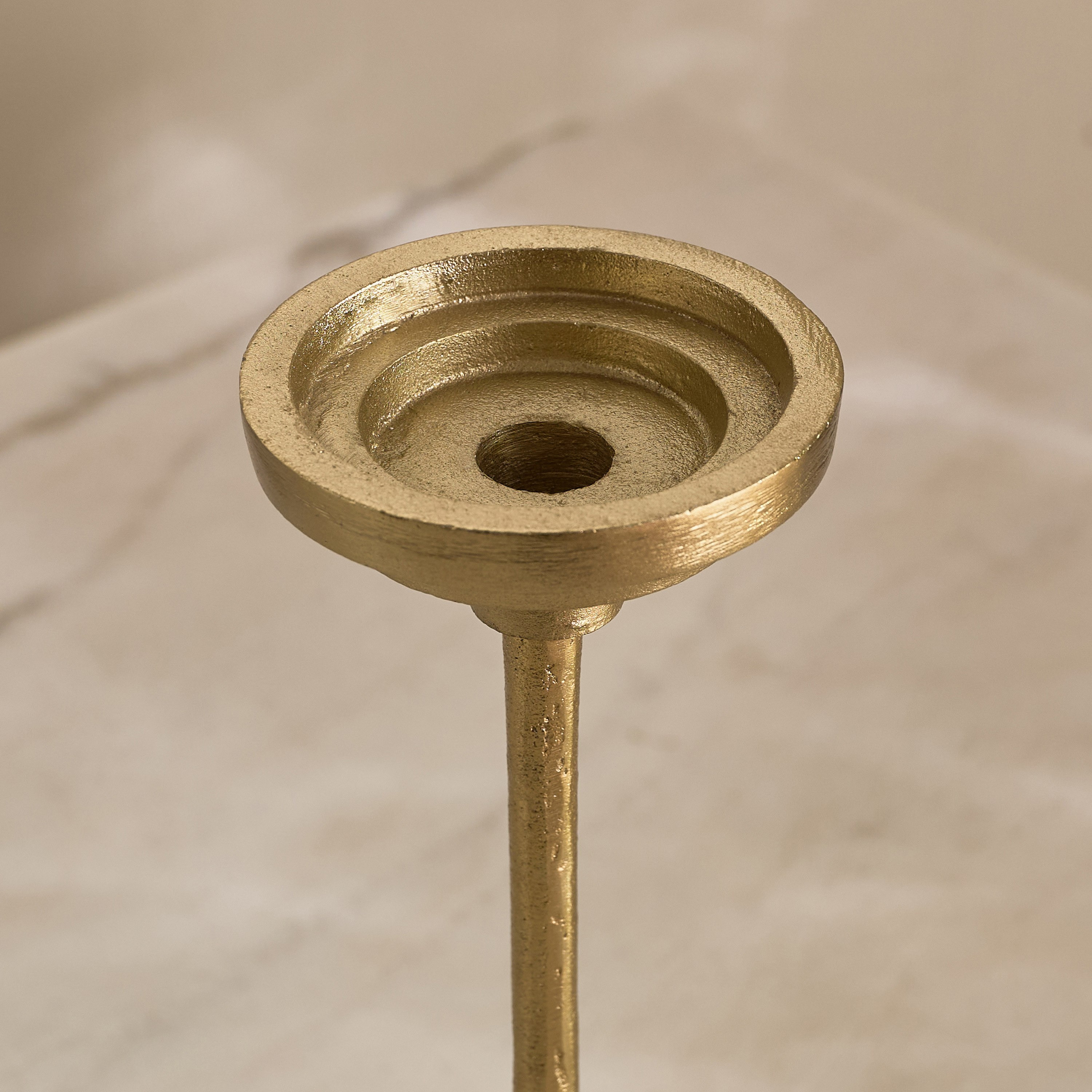 Casa Vero Decorative Pillar Candleholder - 10x10x35 cm-hbxlivingroom-decorandaccessories-candleholders-image-3