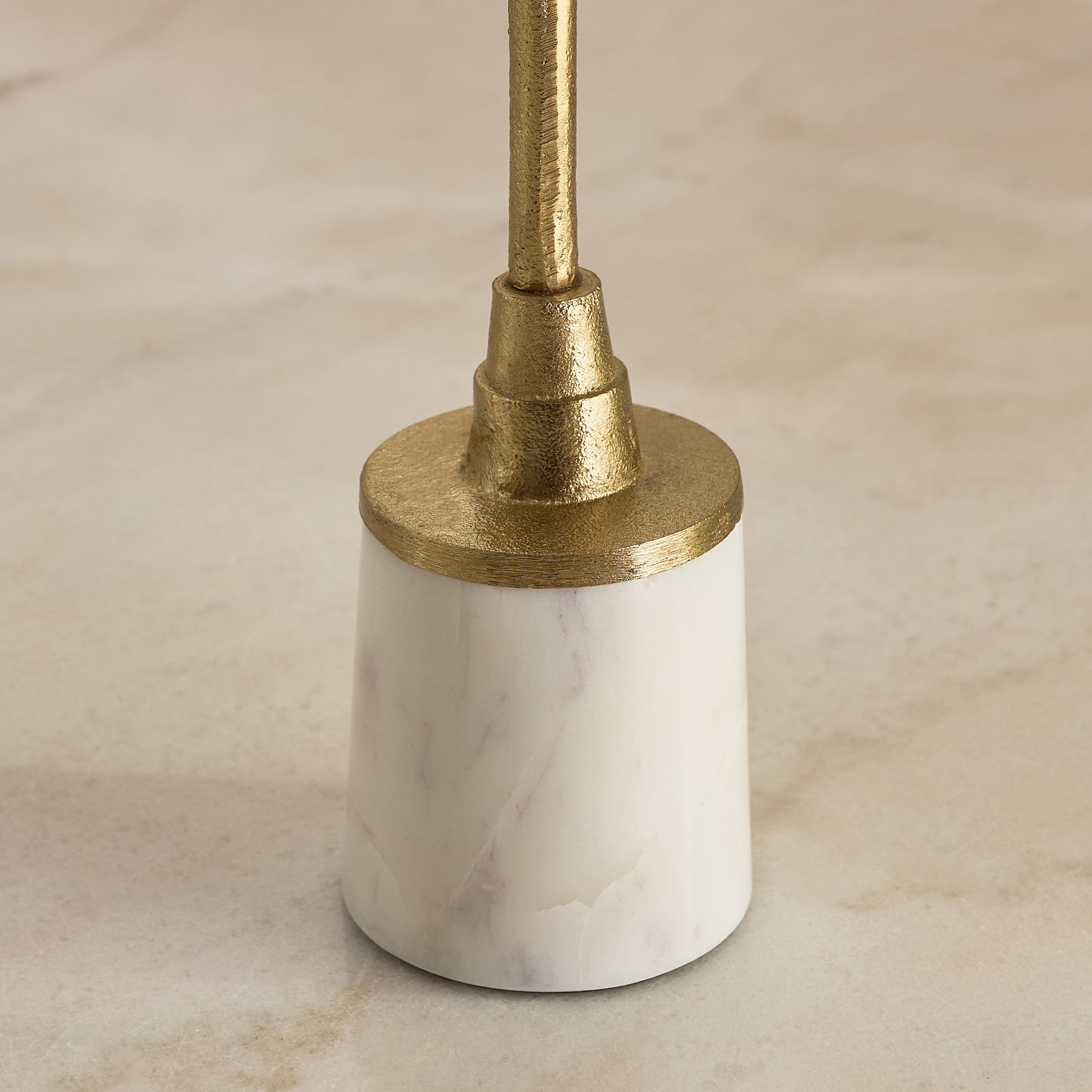 Casa Vero Decorative Pillar Candleholder - 10x10x35 cm-hbxlivingroom-decorandaccessories-candleholders-image-4