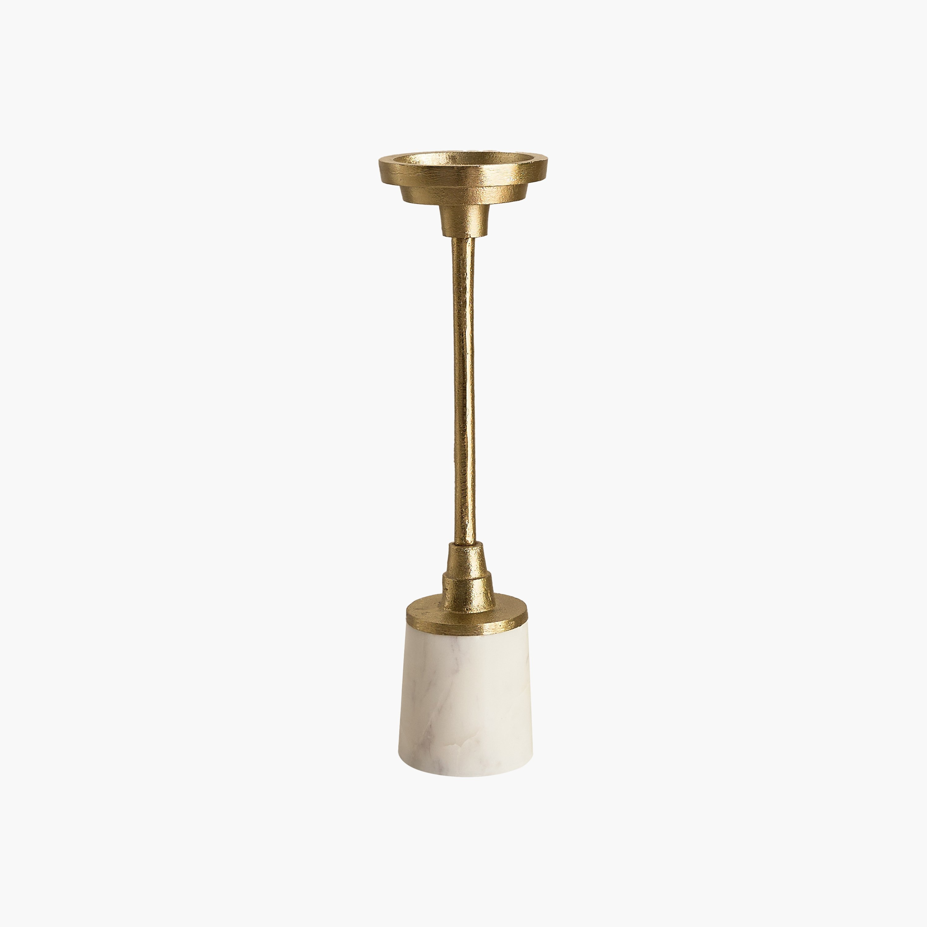 Casa Vero Decorative Pillar Candleholder - 10x10x35 cm-hbxlivingroom-decorandaccessories-candleholders-image-6