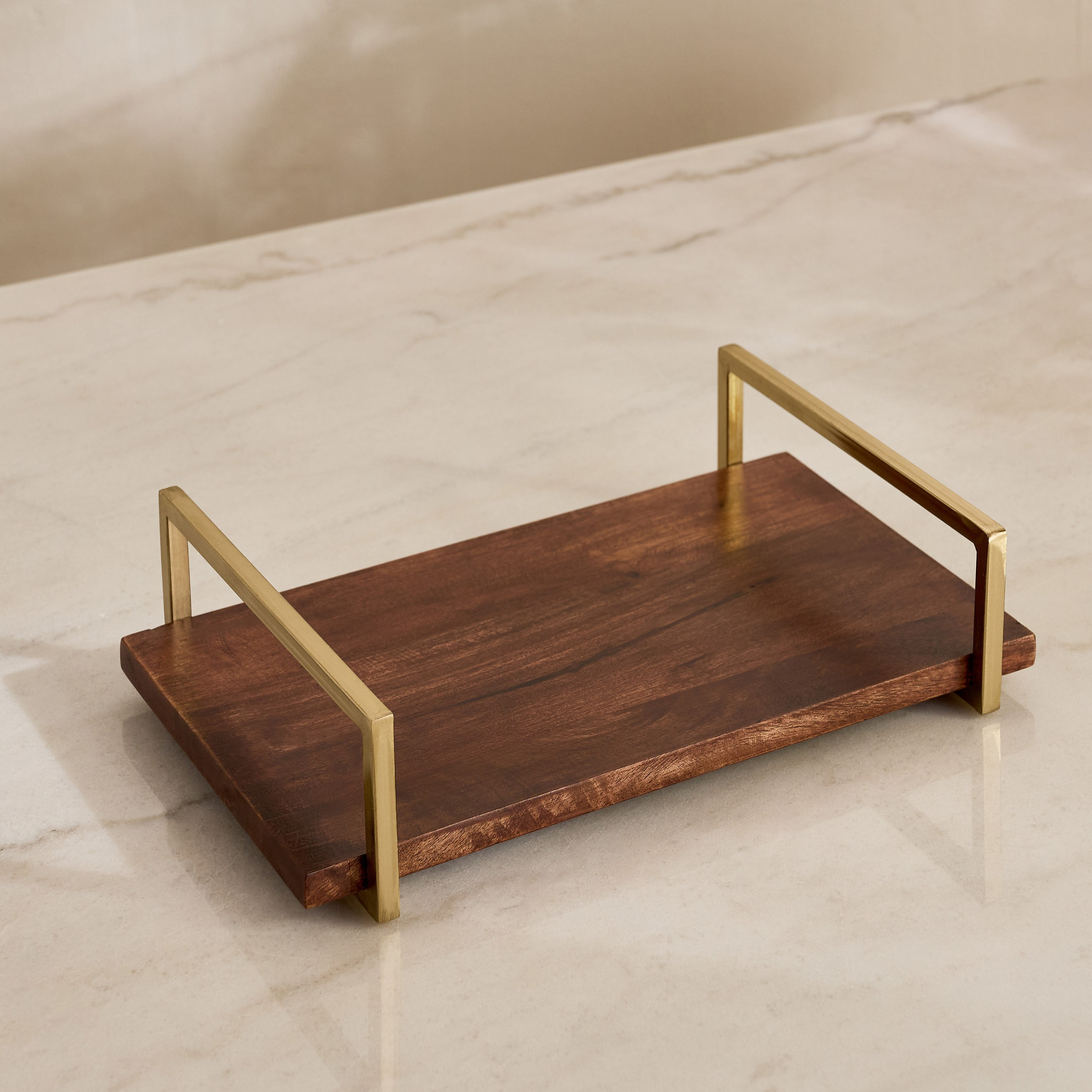 Casa Vero Decorative Tray with Handle - 35x23x9 cm-hbxhomeware-hbxdecorandfurnishings-image-4