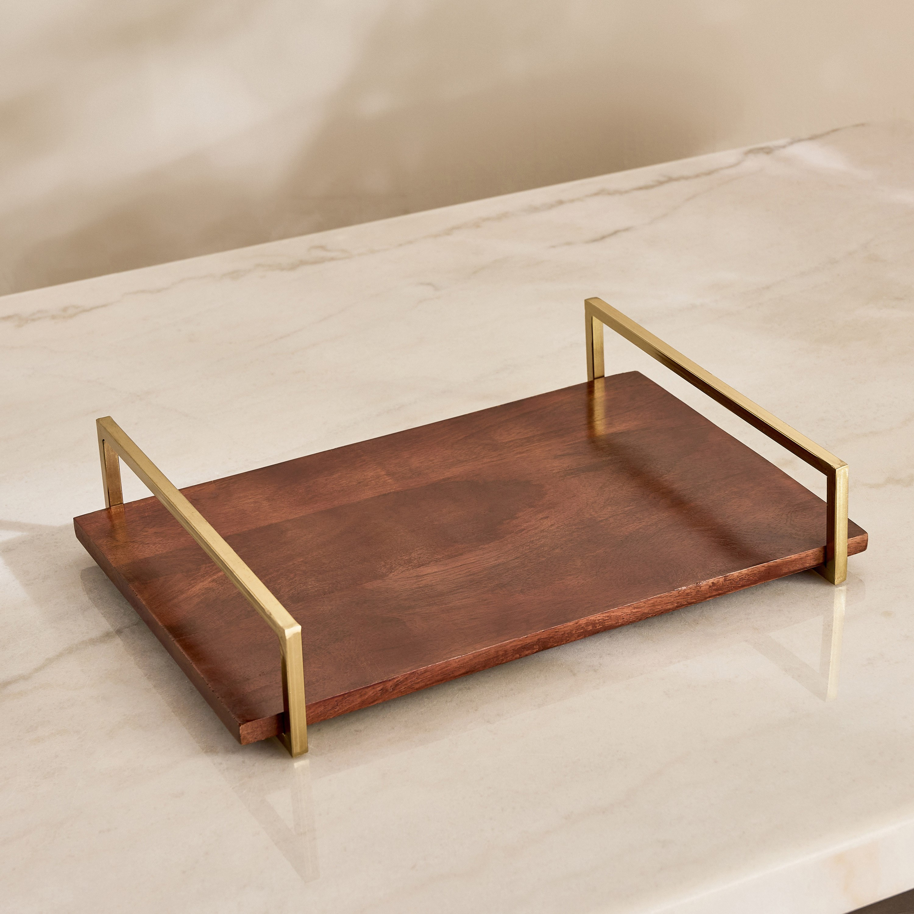 Casa Vero Decorative Tray with Handle - 43x30x9 cm-hbxhomeware-hbxdecorandfurnishings-image-5