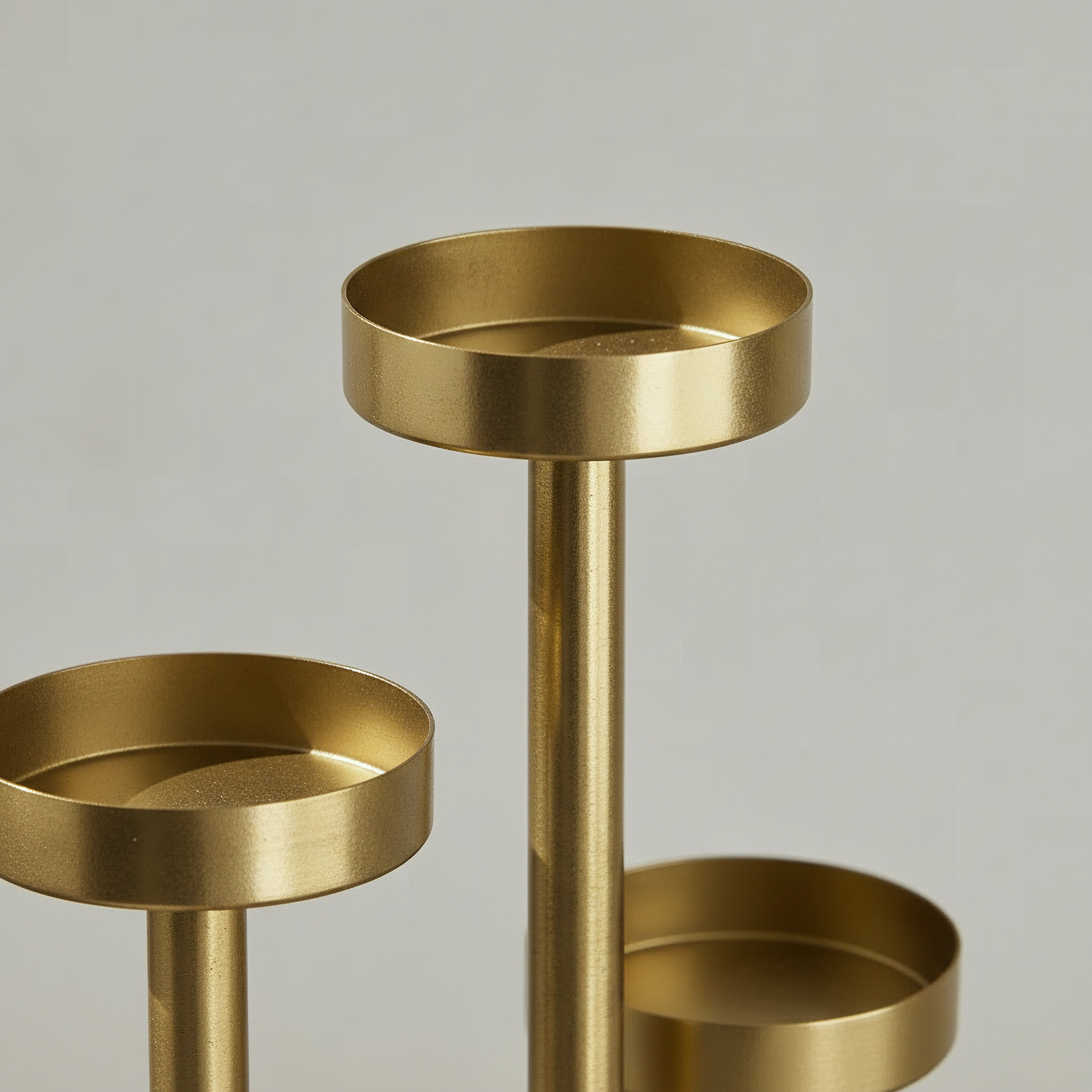 Casa Vero Decorative Pillar Candle Stand - 15.5x15.5x34 cm-hbxlivingroom-decorandaccessories-candleholders-image-3