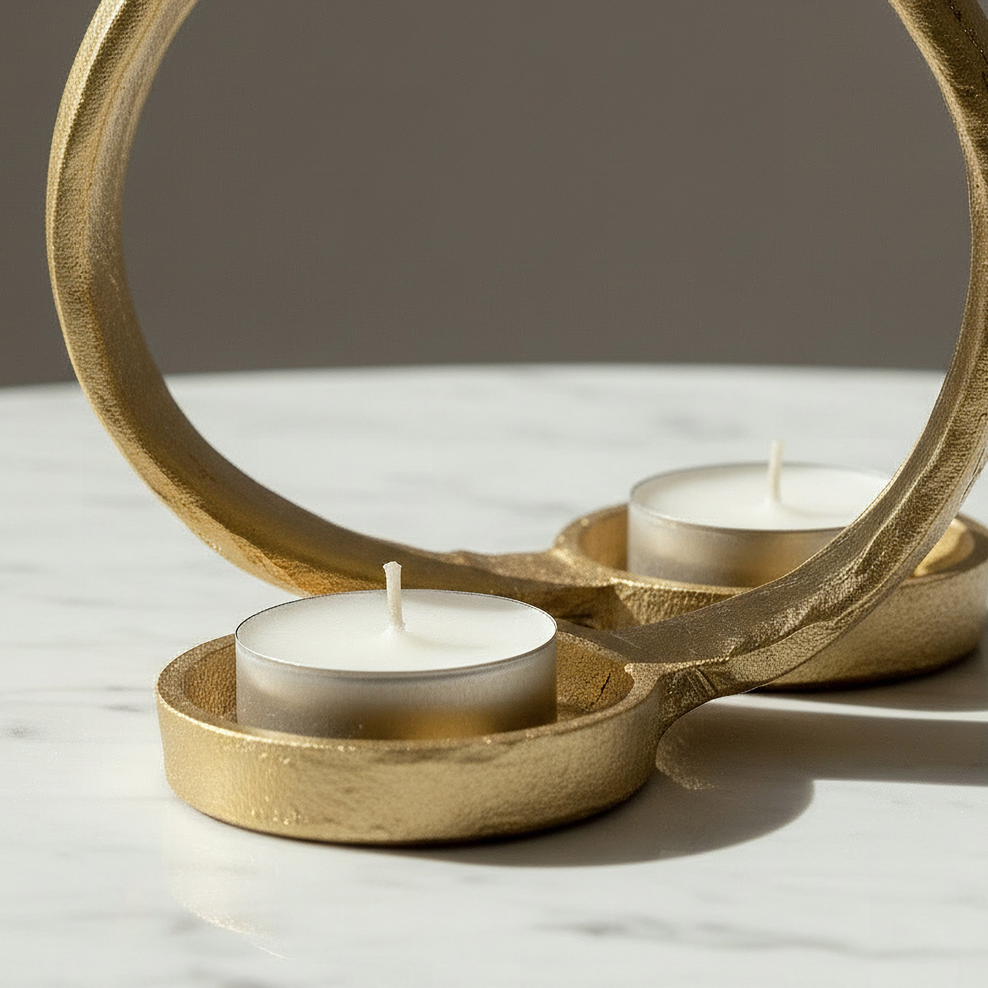 Casa Vero Decorative Tealight Candleholder - 19x19x19 cm-hbxlivingroom-decorandaccessories-candleholders-image-3