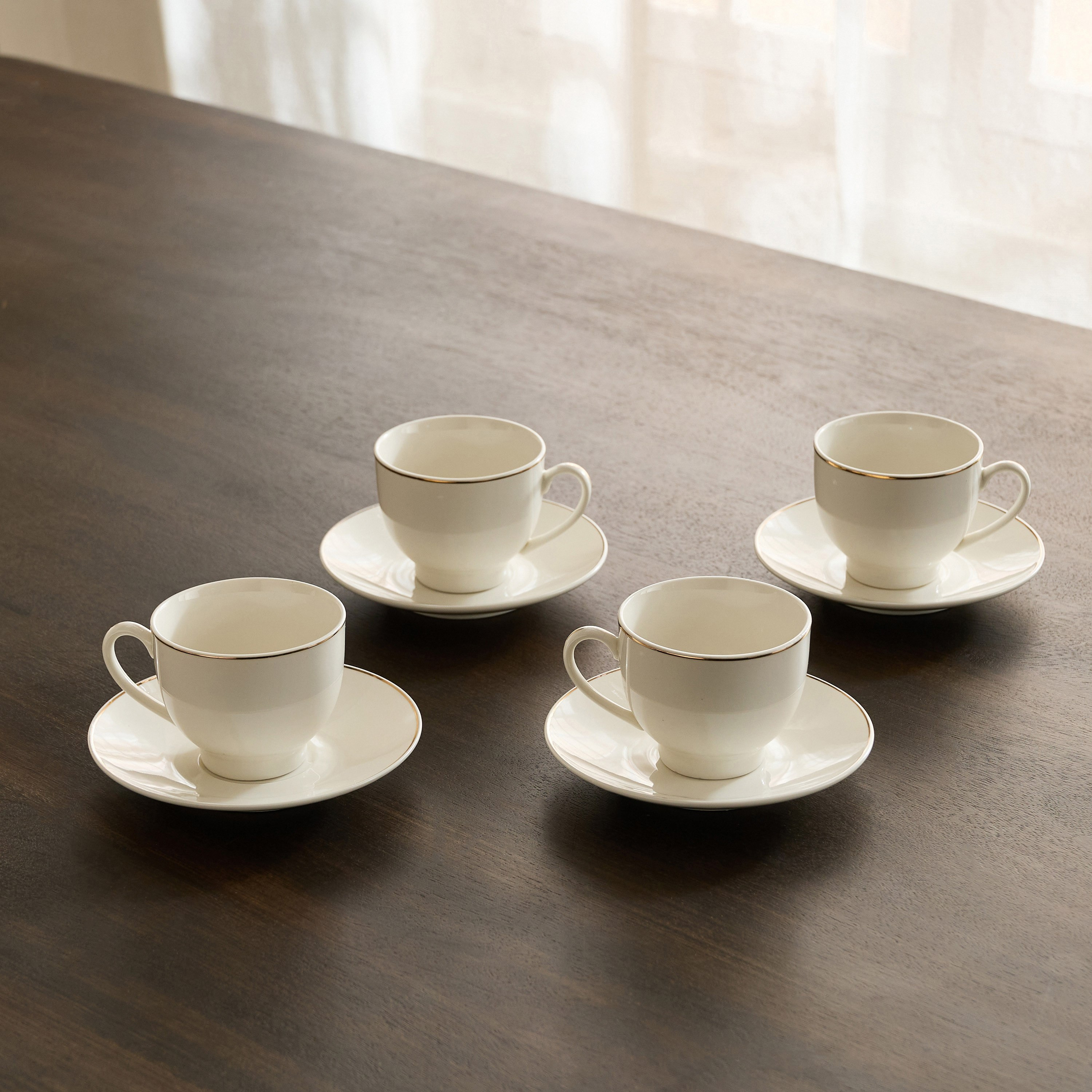 طقم صحون وفناجين 8 قطع من ليالي نور - 180 مل-hbxhomeware-diningandtabletop-coffeeandteasets-image-5