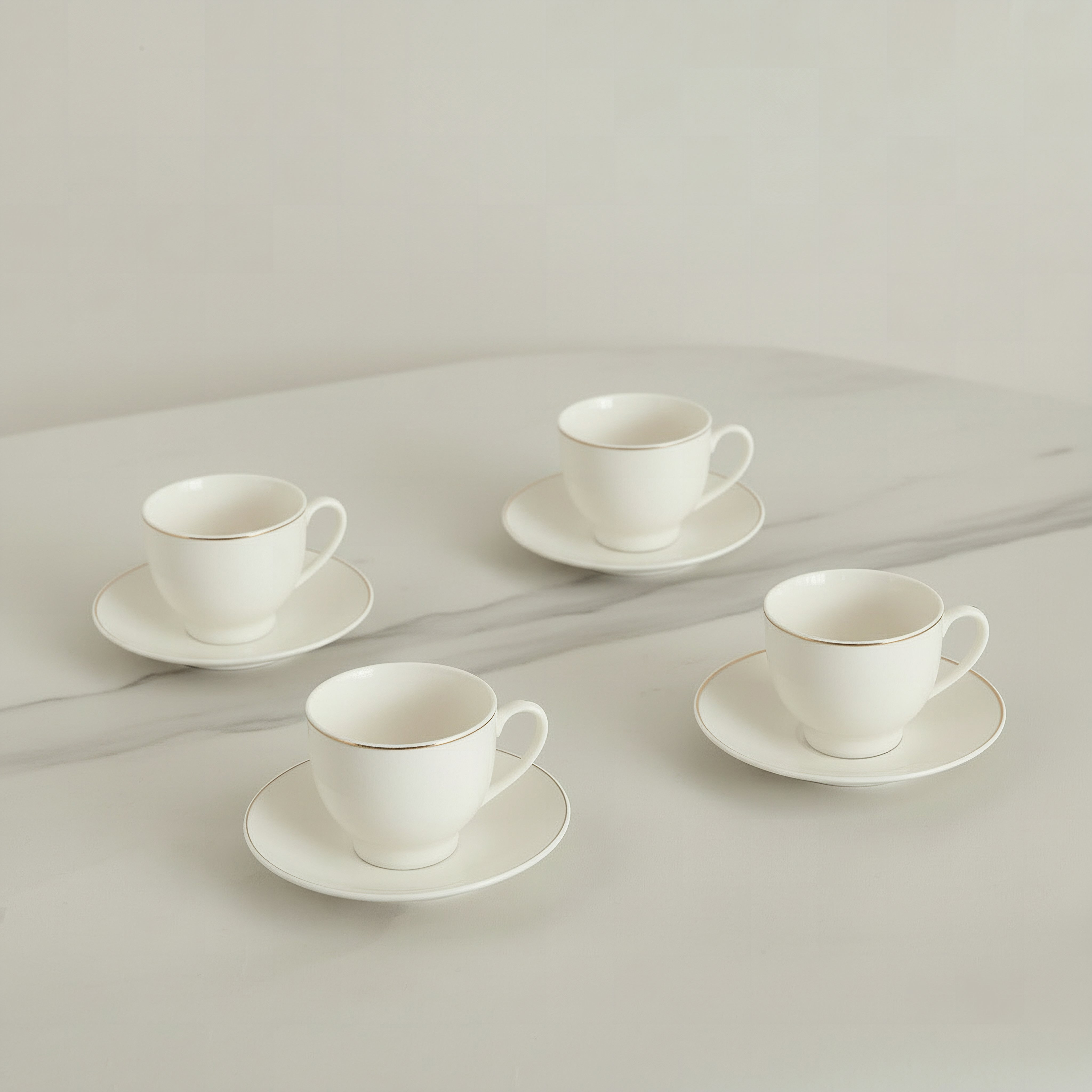 طقم صحون وفناجين 8 قطع من ليالي نور - 180 مل-hbxhomeware-diningandtabletop-coffeeandteasets-image-1