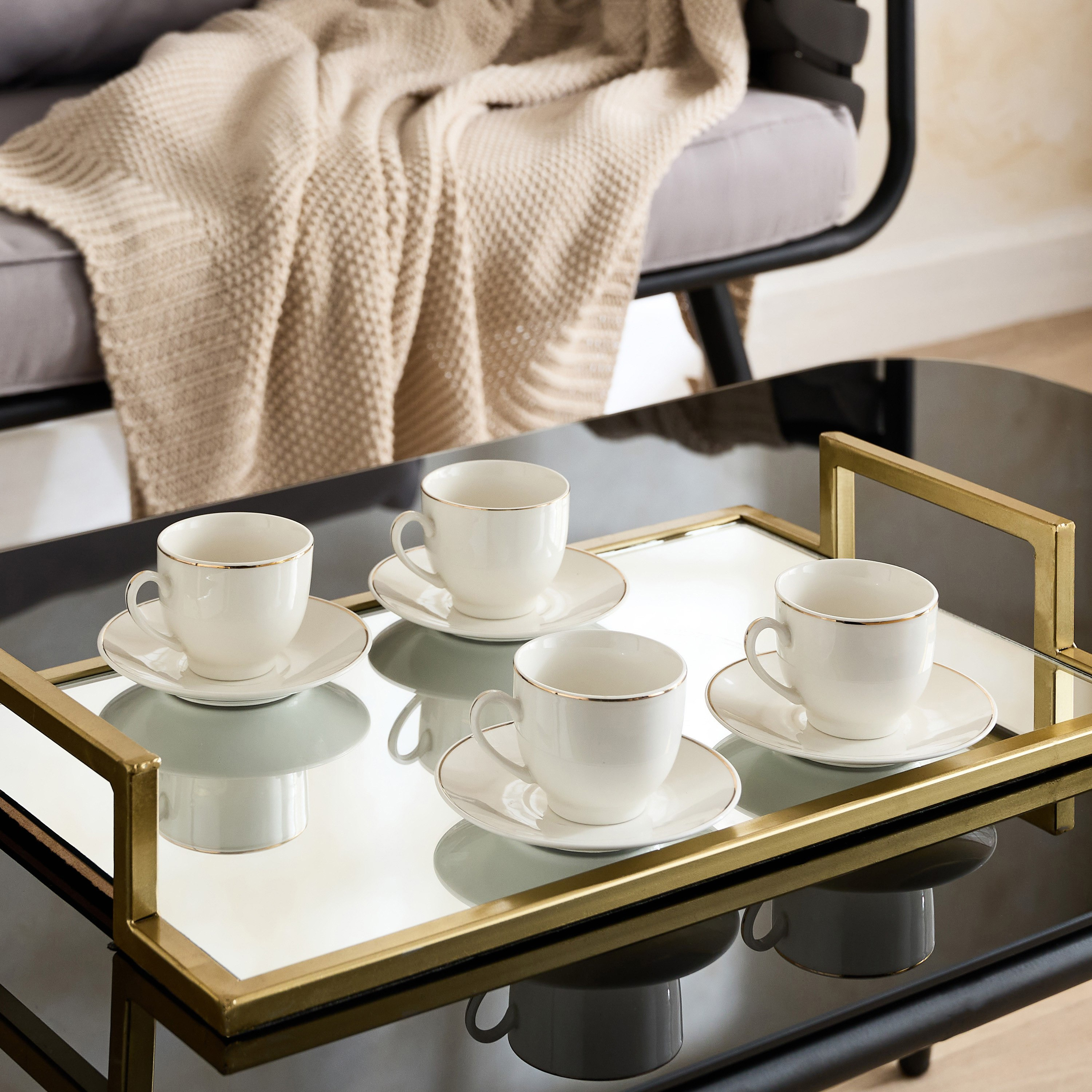 طقم إسبريسو 8 قطع من ليالي نور - 90 مل-hbxhomeware-diningandtabletop-coffeeandteasets-image-5
