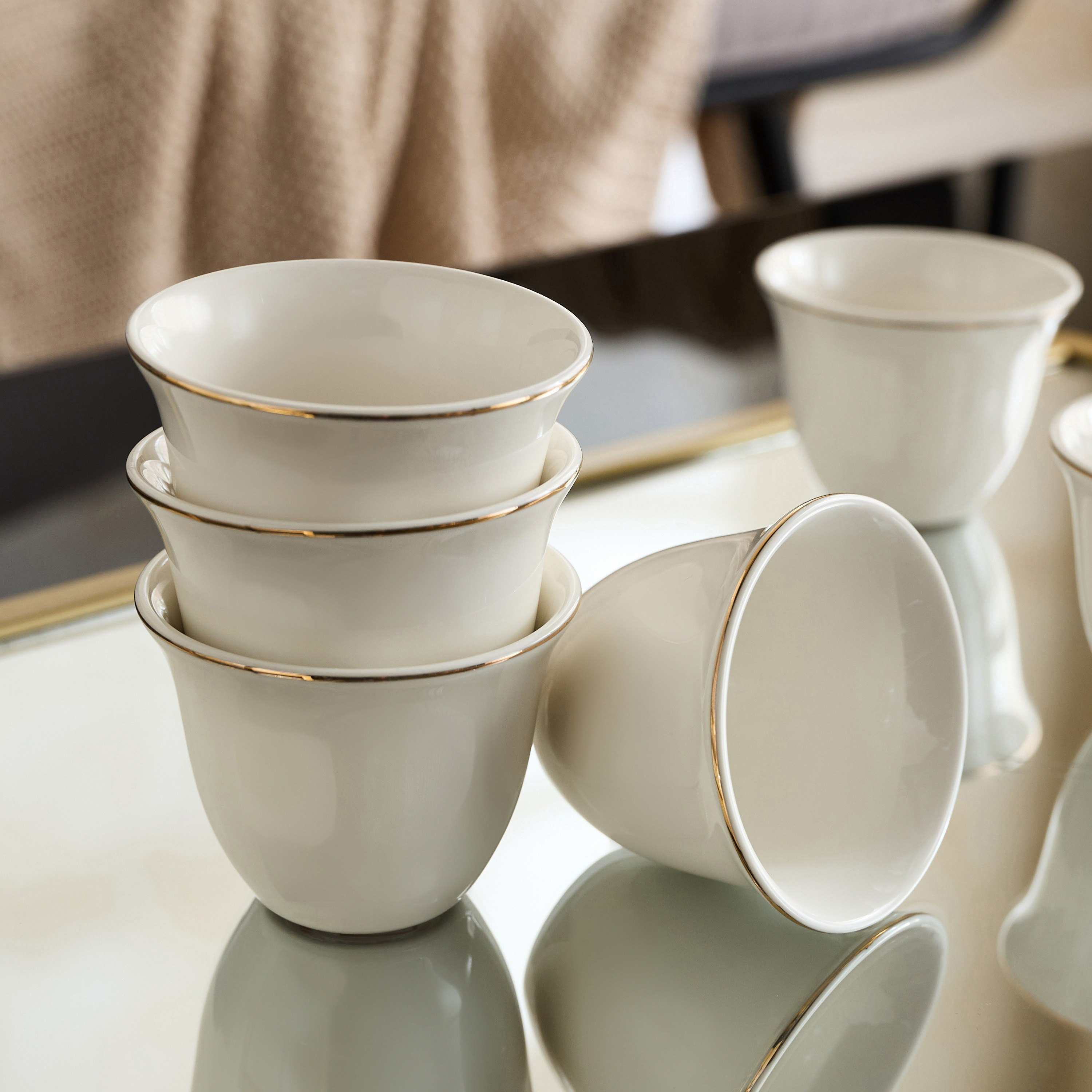 طقم فناجين قهوة 6 قطع من ليالي نور - 80 مل-hbxhomeware-diningandtabletop-coffeeandteasets-image-7