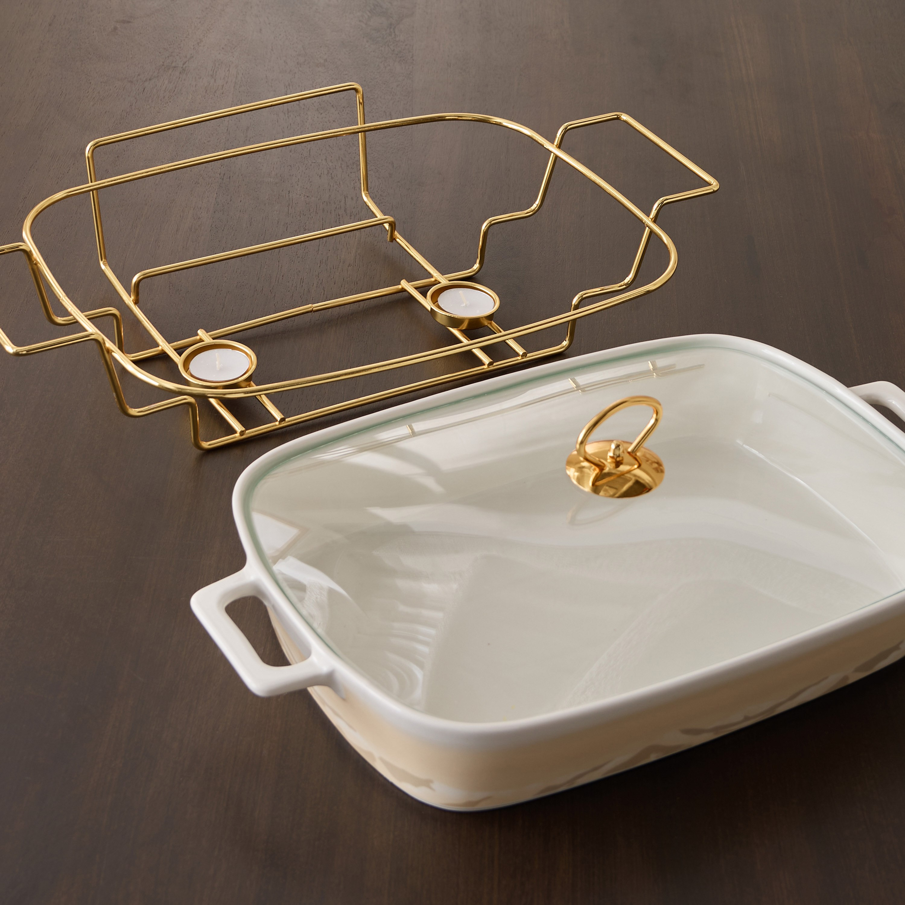 سخان طعام بشمعة صغيرة من صحارا - 40 سم-hbxdecorandfurnishings-tabletop-serveware-image-3