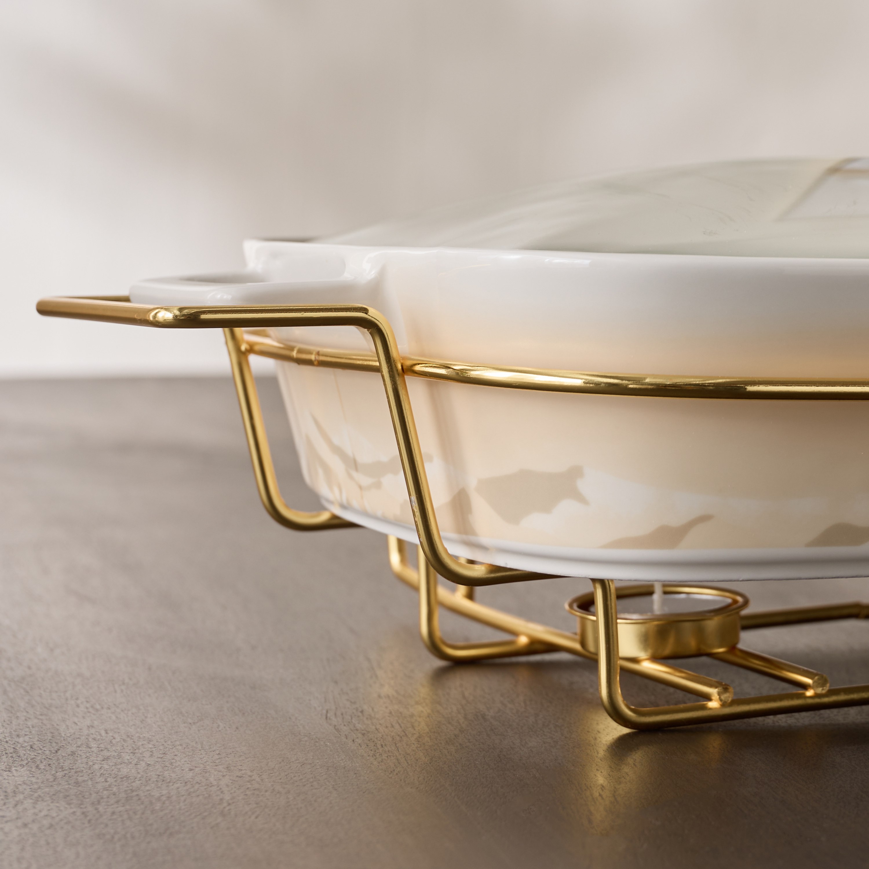 سخان طعام بشمعة صغيرة من صحارا - 40 سم-hbxdecorandfurnishings-tabletop-serveware-image-4