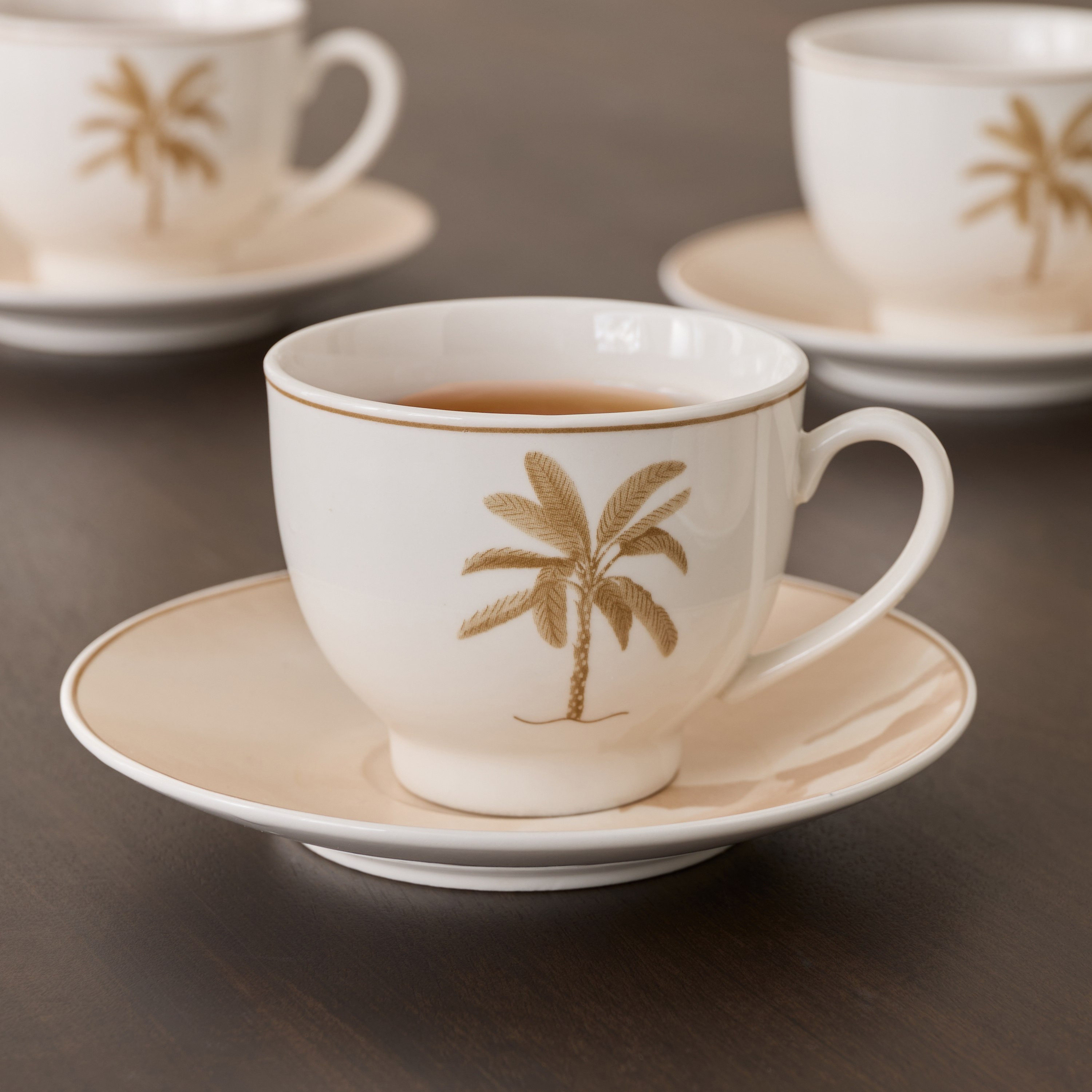 طقم فناجين وصحون 8 قطع من سارا - 180 مل-hbxhomeware-diningandtabletop-coffeeandteasets-image-2