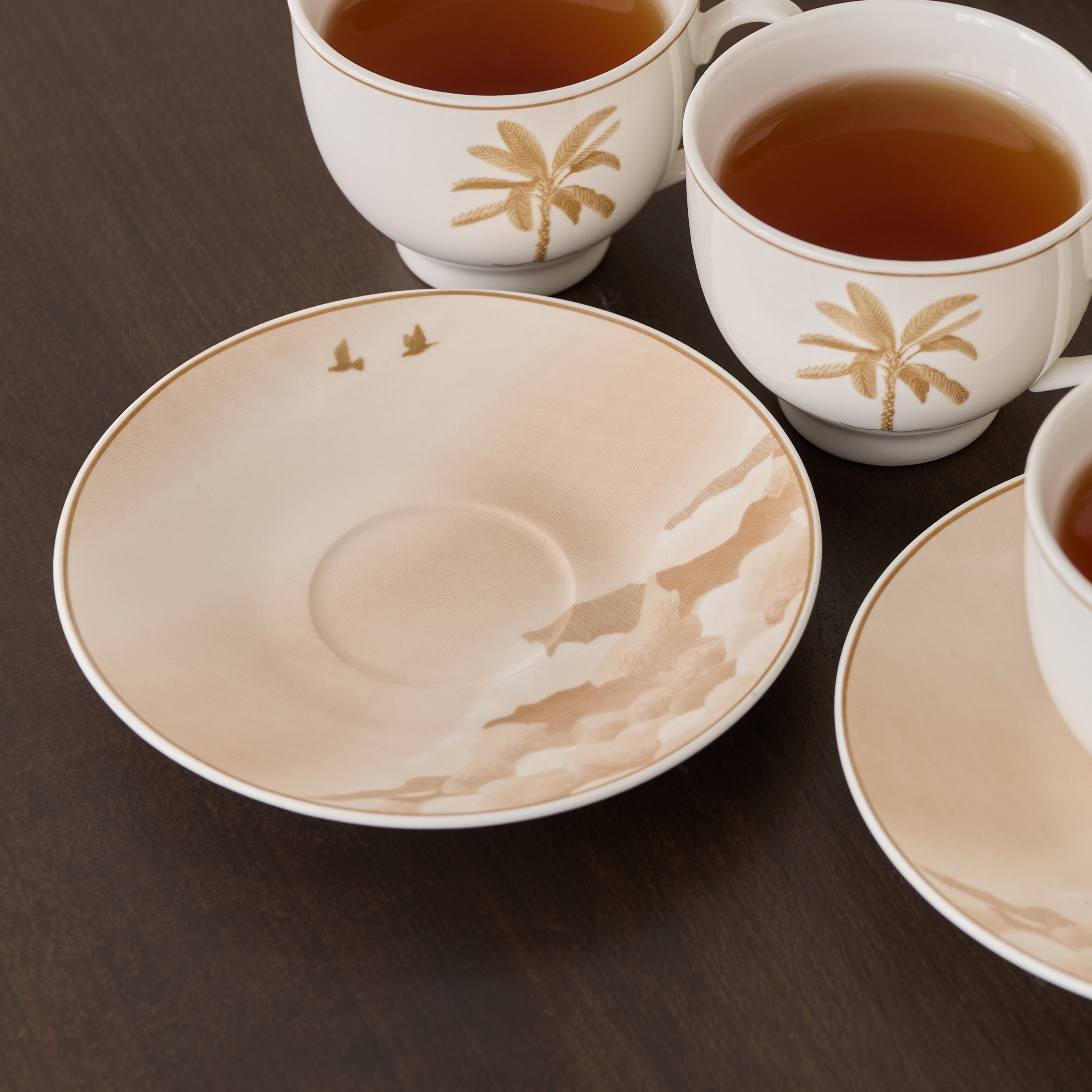 طقم فناجين وصحون 8 قطع من سارا - 180 مل-hbxhomeware-diningandtabletop-coffeeandteasets-image-3