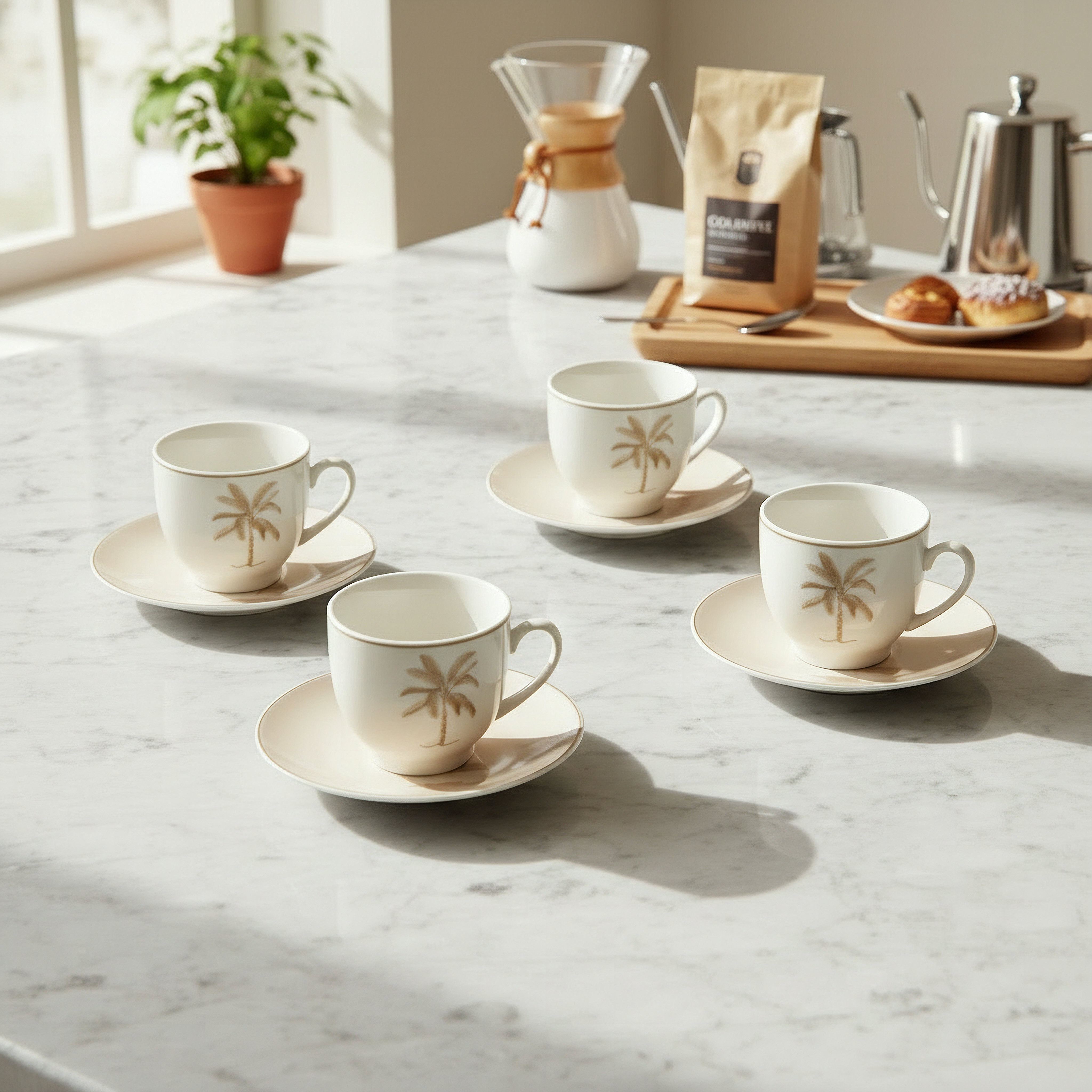 طقم إسبريسو 8 قطع من سهرة - 90 مل-hbxhomeware-diningandtabletop-coffeeandteasets-image-4