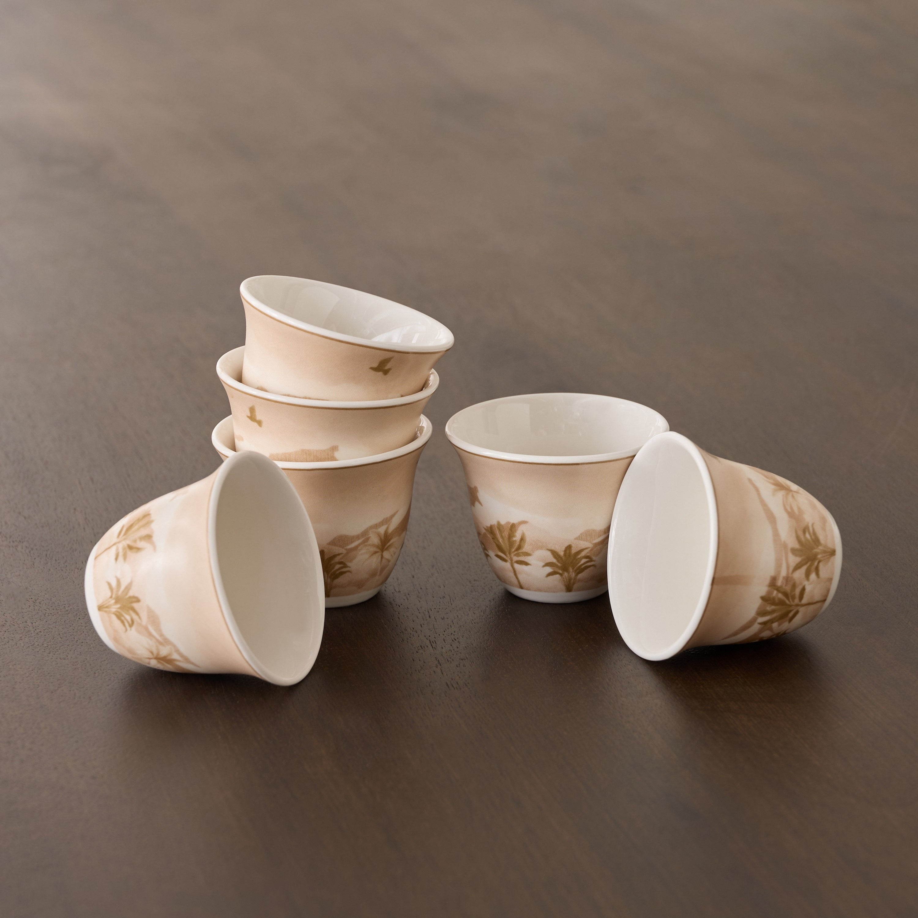 Sahra 6-Piece Kahwa Cup Set - 80 ml-hbxhomeware-diningandtabletop-coffeeandteasets-image-3