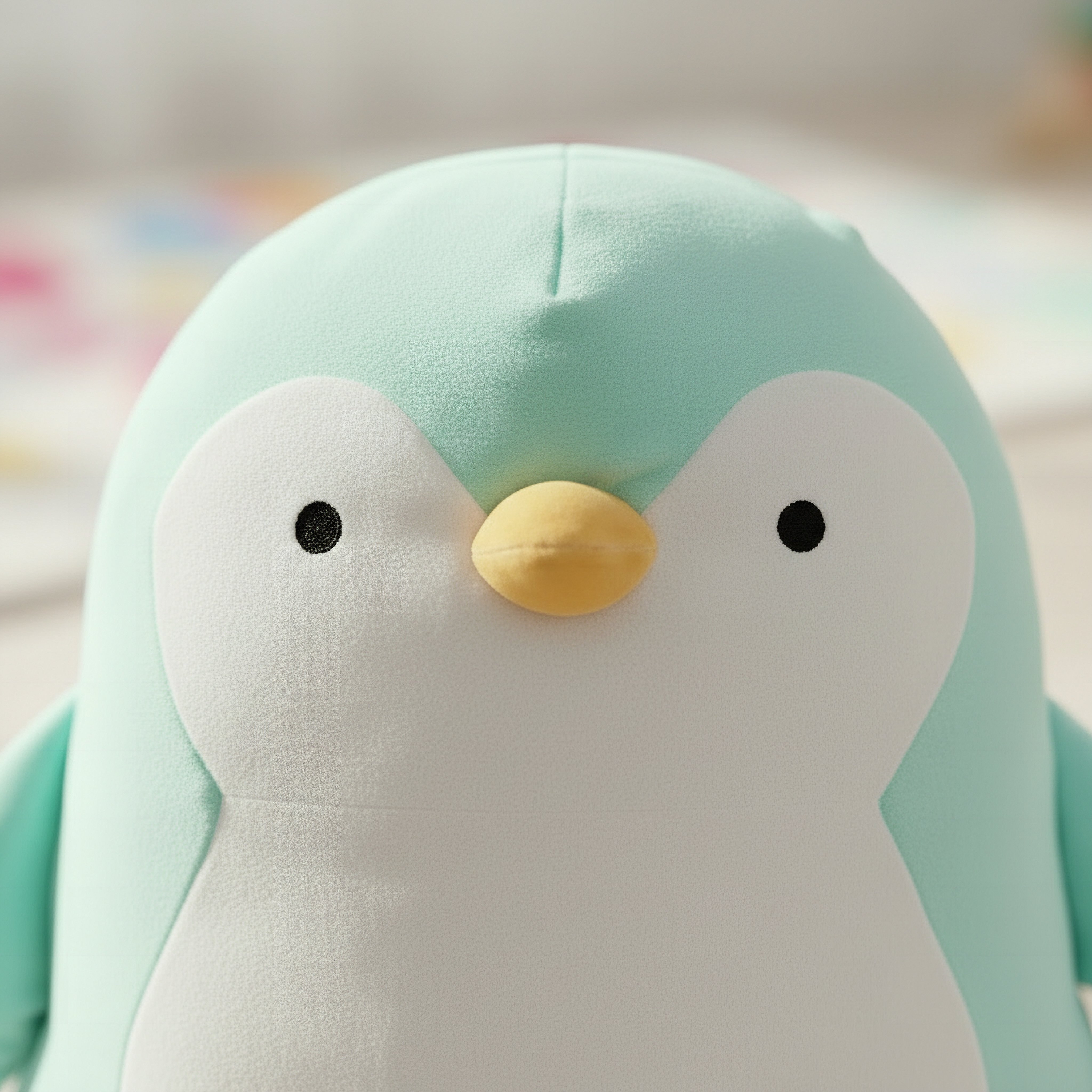 Centaur Baby Penguin Shaped Cushion - 35x42x17 cm-hbxbedroom-bedding-cushionsandcovers-filledcushions-image-2