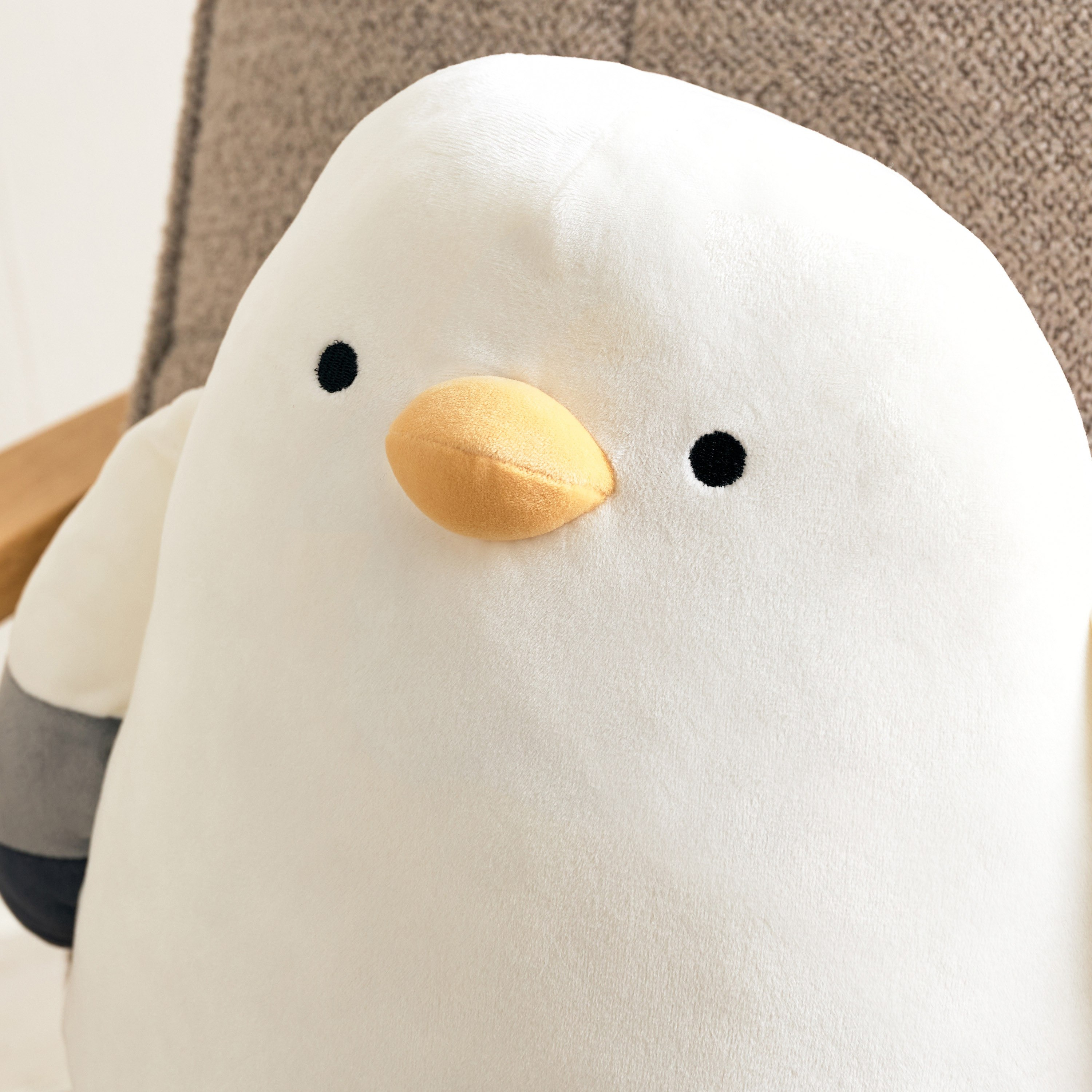 Centaur Penguin Shaped Cushion - 40x42x16 cm-hbxdecorandfurnishings-homefurnishings-cushionsandcovers-filledcushions-image-6