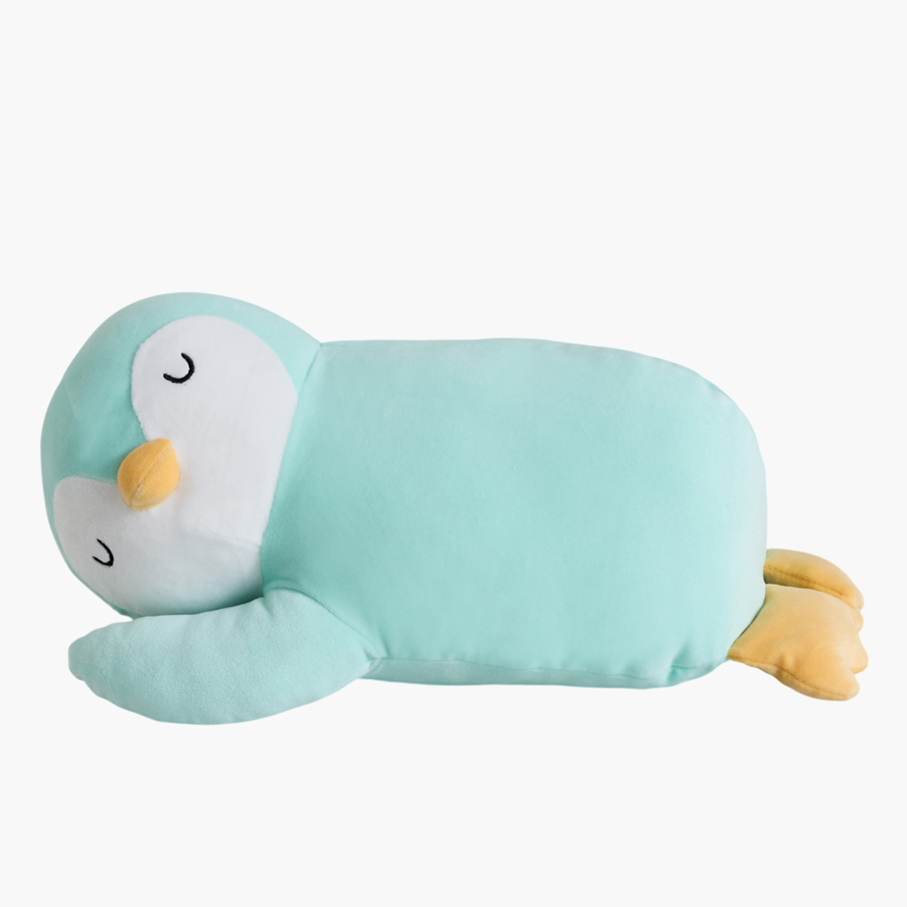 Centaur Sleeping Baby Penguin Shaped Cushion - 19x43x18 cm-hbxbedroom-bedding-cushionsandcovers-filledcushions-image-9