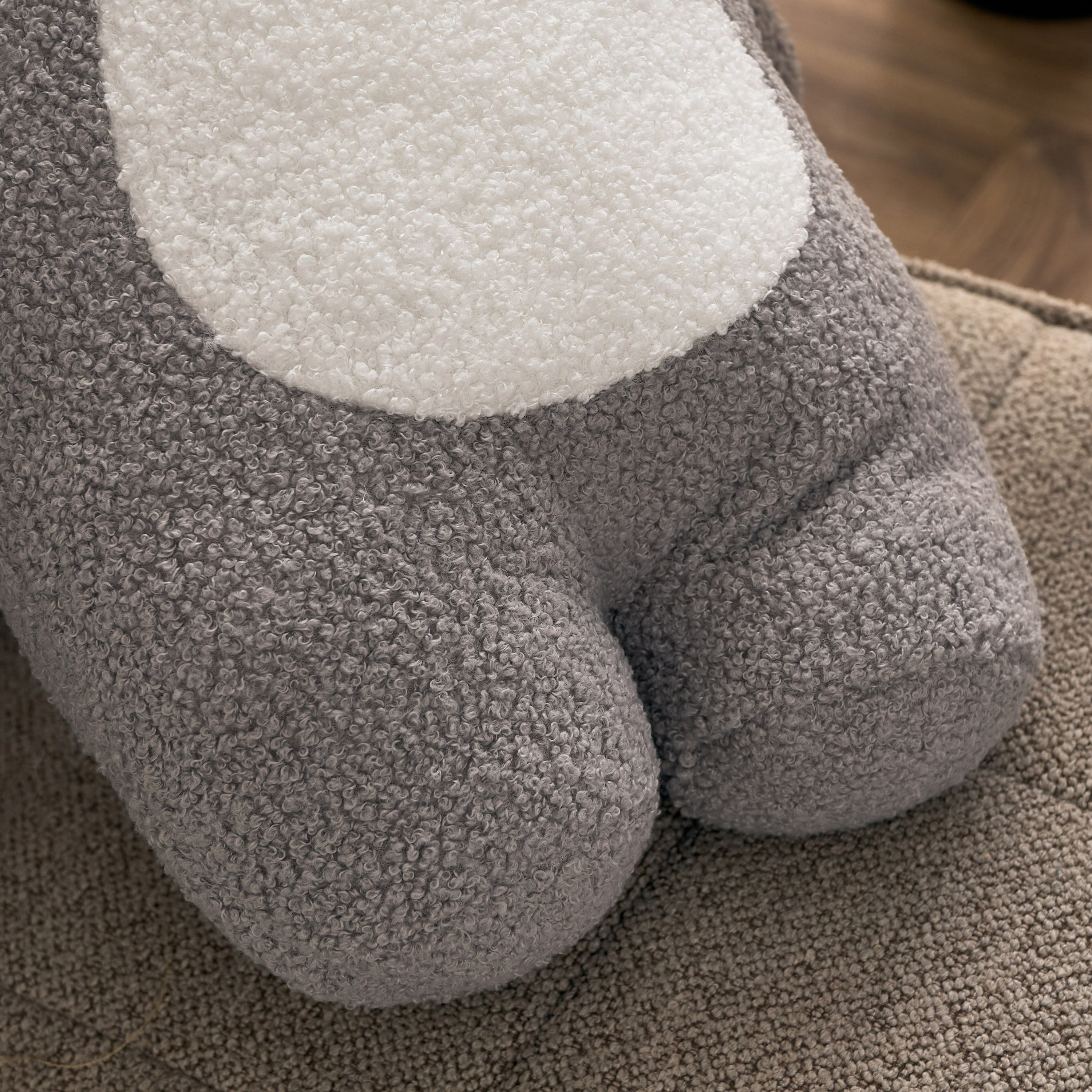 Centaur Otter Shaped Cushion - 40x45x18cm-hbxbedroom-bedding-cushionsandcovers-filledcushions-image-7