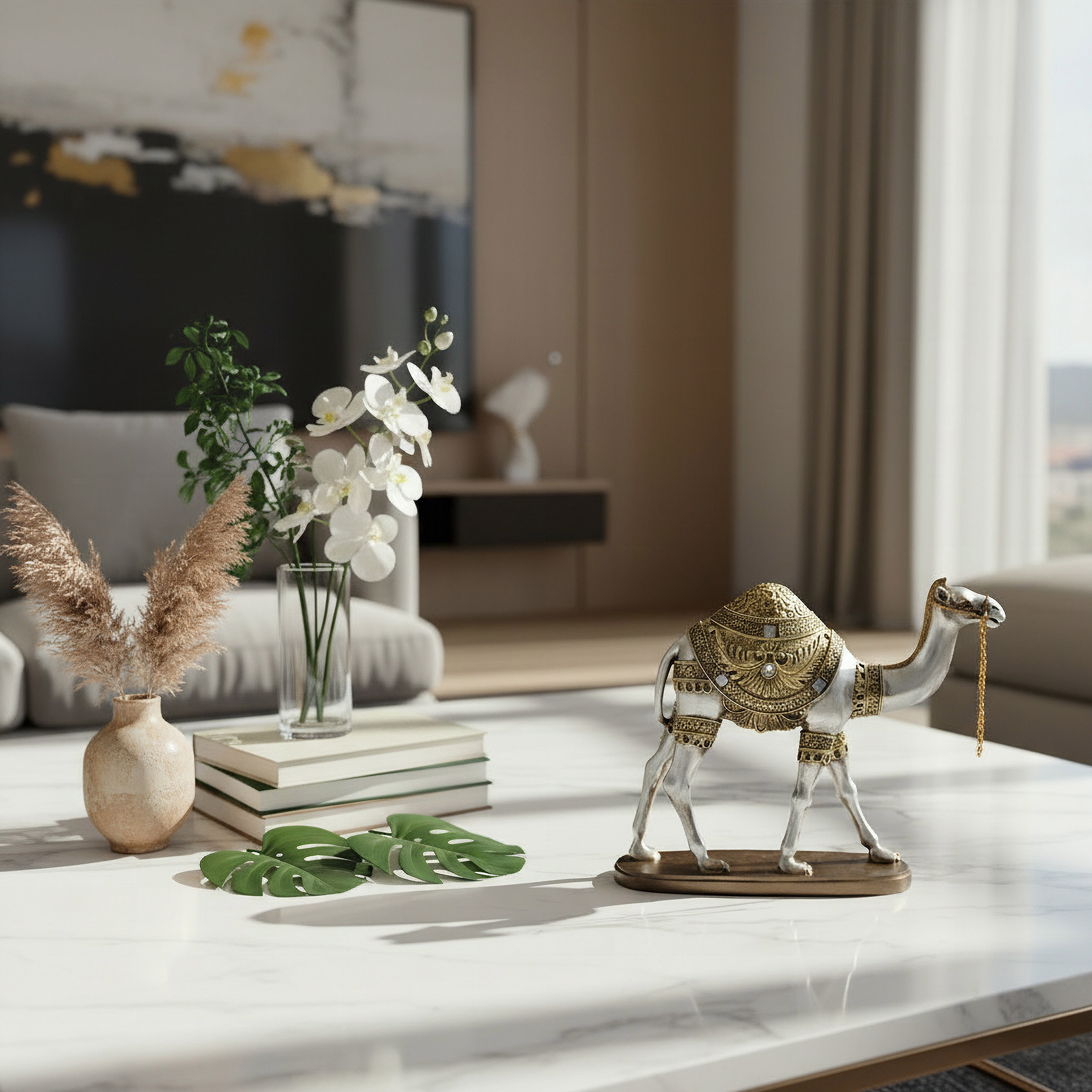 تمثال جمل بوليريسين من رين قاسيدا – 29.2×9.5×23 سم-hbxhomeware-homedecor-figurinesandornaments-image-4