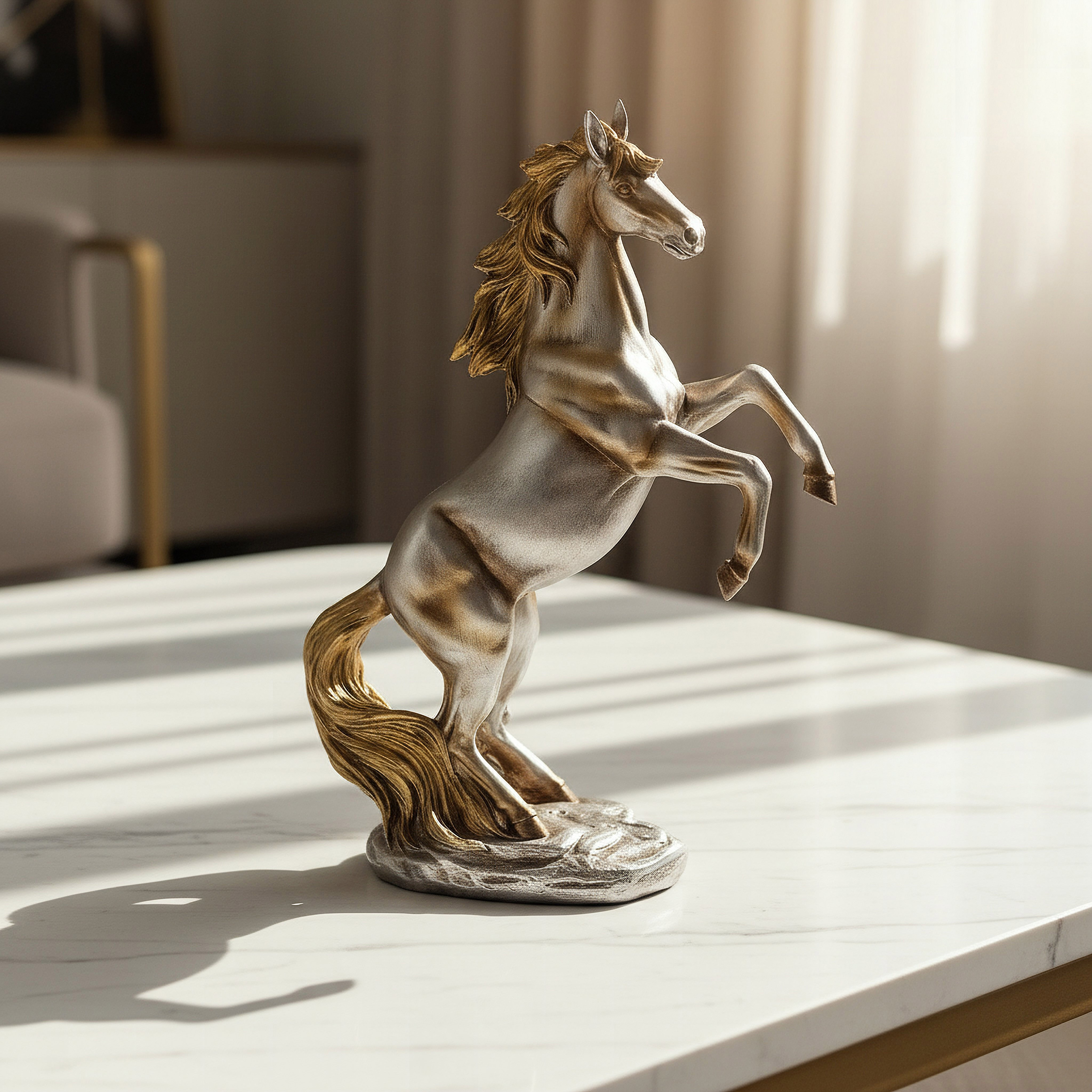 تمثال حصان قافز بوليريسين من رين قصيدة – 17.5×7×24.2 سم-hbxhomeware-homedecor-figurinesandornaments-image-1