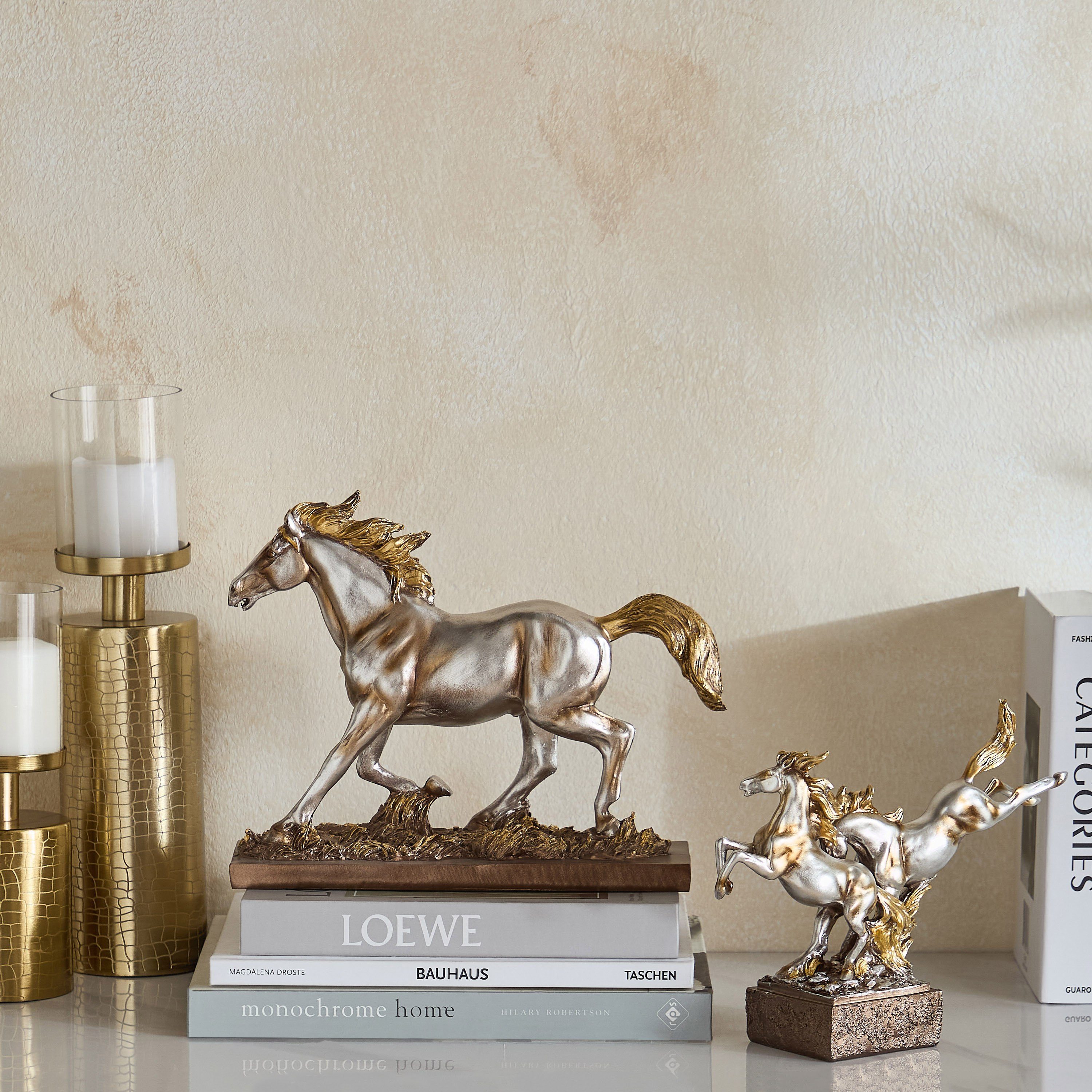 تمثال حصان واقف بوليريسين من رين قصيدة – 26.8×8×22.8 سم-hbxhomeware-homedecor-figurinesandornaments-image-8
