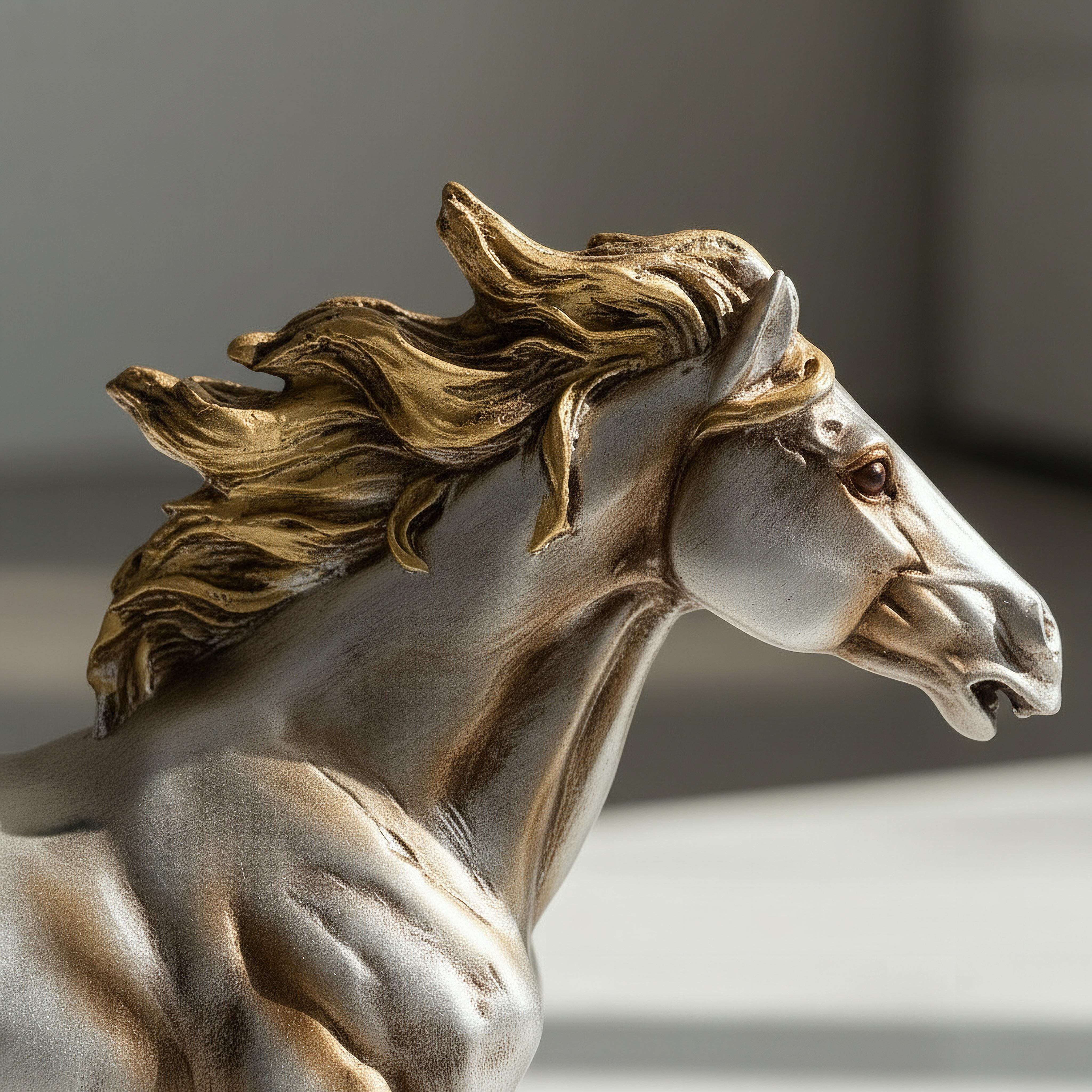 تمثال حصان واقف بوليريسين من رين قصيدة – 26.8×8×22.8 سم-hbxhomeware-homedecor-figurinesandornaments-image-2