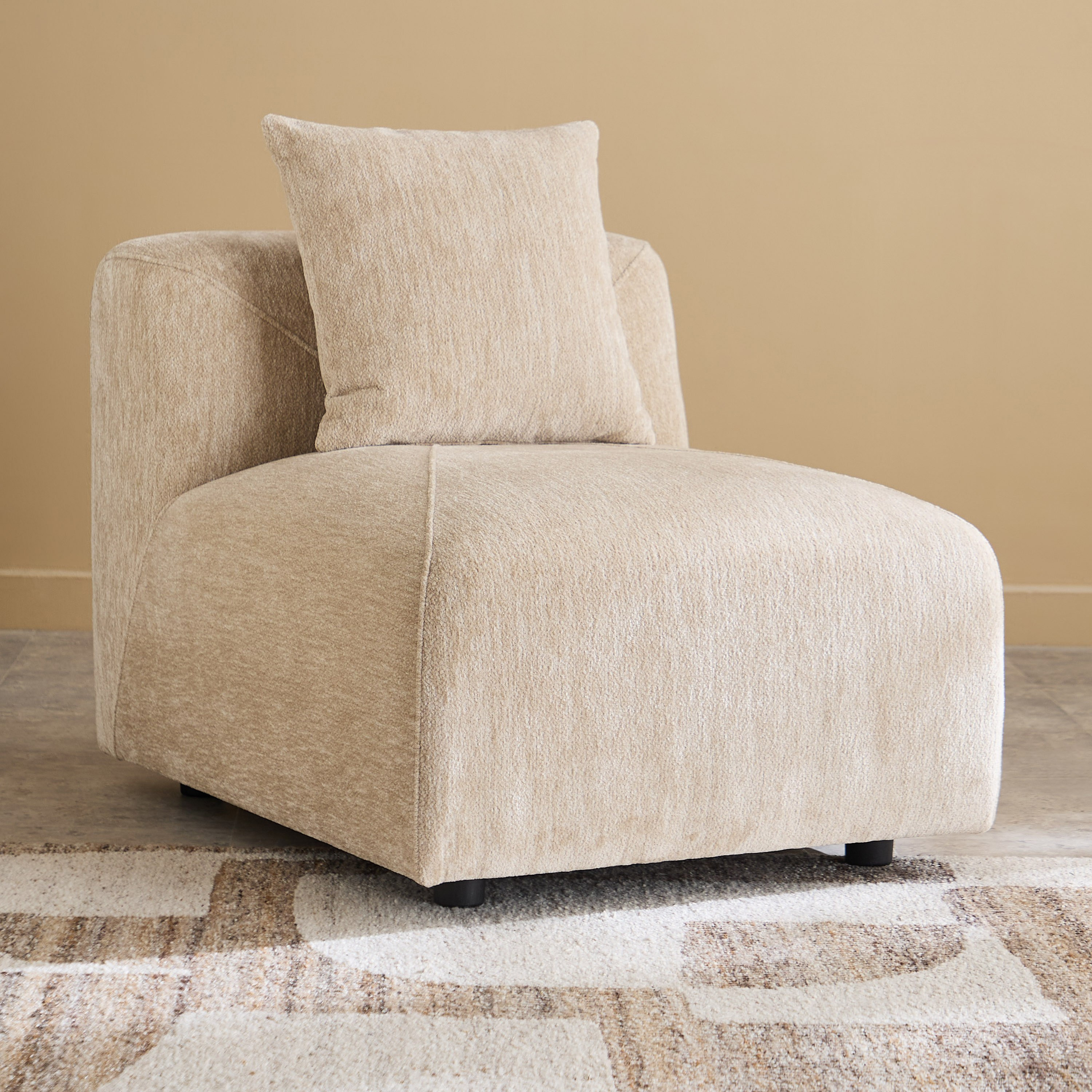 كنبة قماش دون مساند ذراعين مع وسادة من كيوتو-hbxlivingroom-sofasandarmchairs-modularsofas-image-1