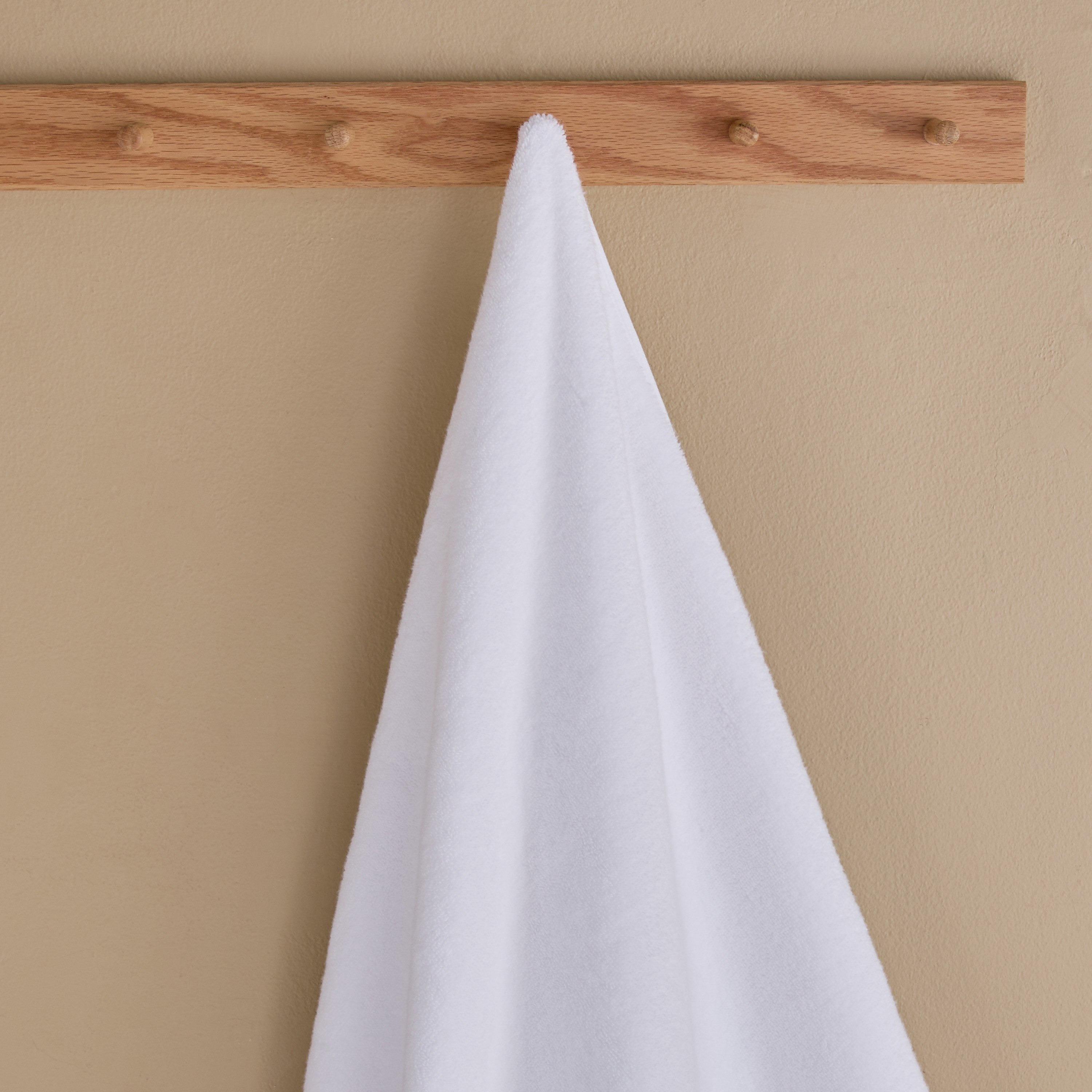 White Haven Geo Lux Cotton Zero Twist Hand Towel - 50x90 cm-hbxbathroom-bathroomtextiles-image-2