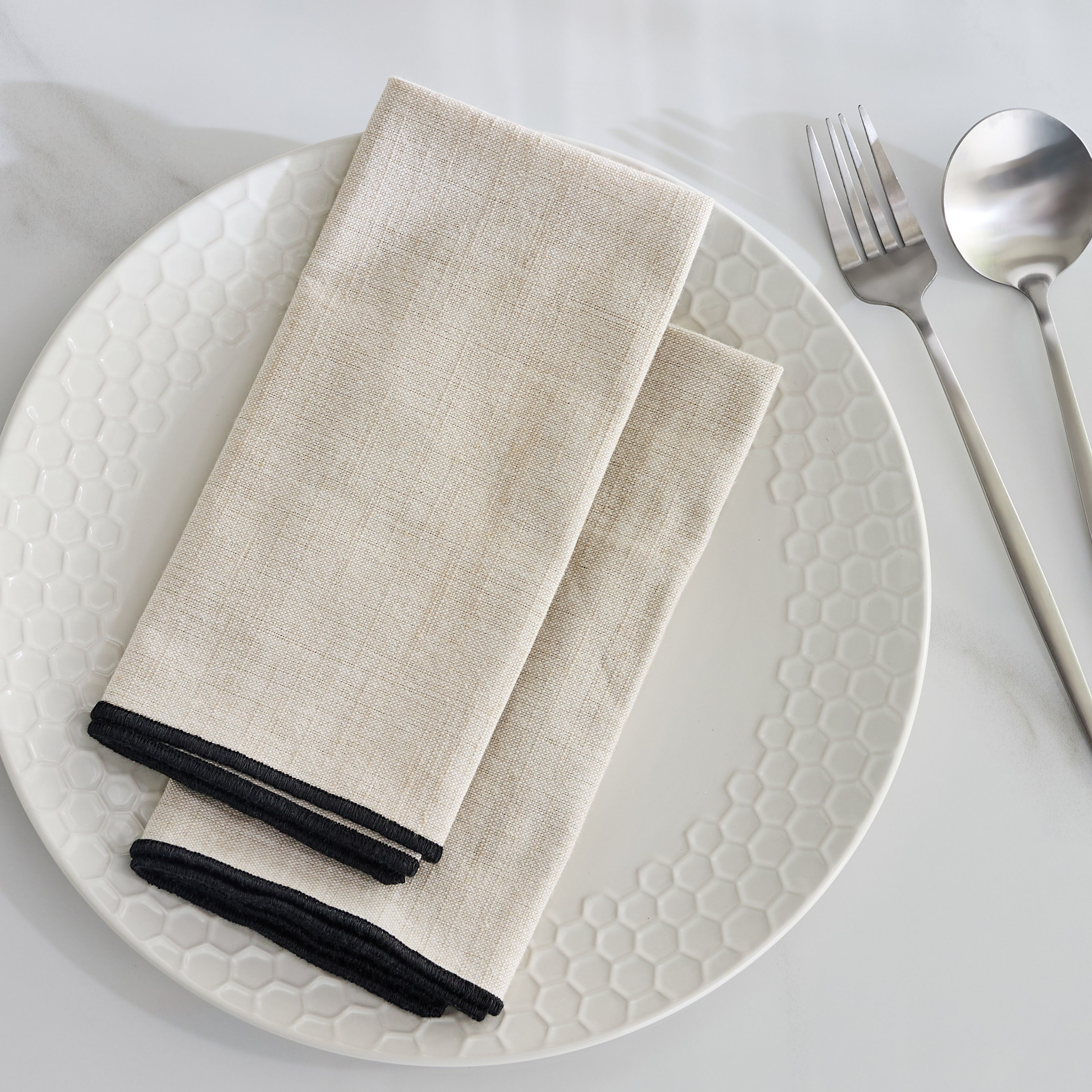 Harley Hana 2-Piece Napkin Set - 40x40 cm-hbxdecorandfurnishings-homefurnishings-tablelinens-image-1