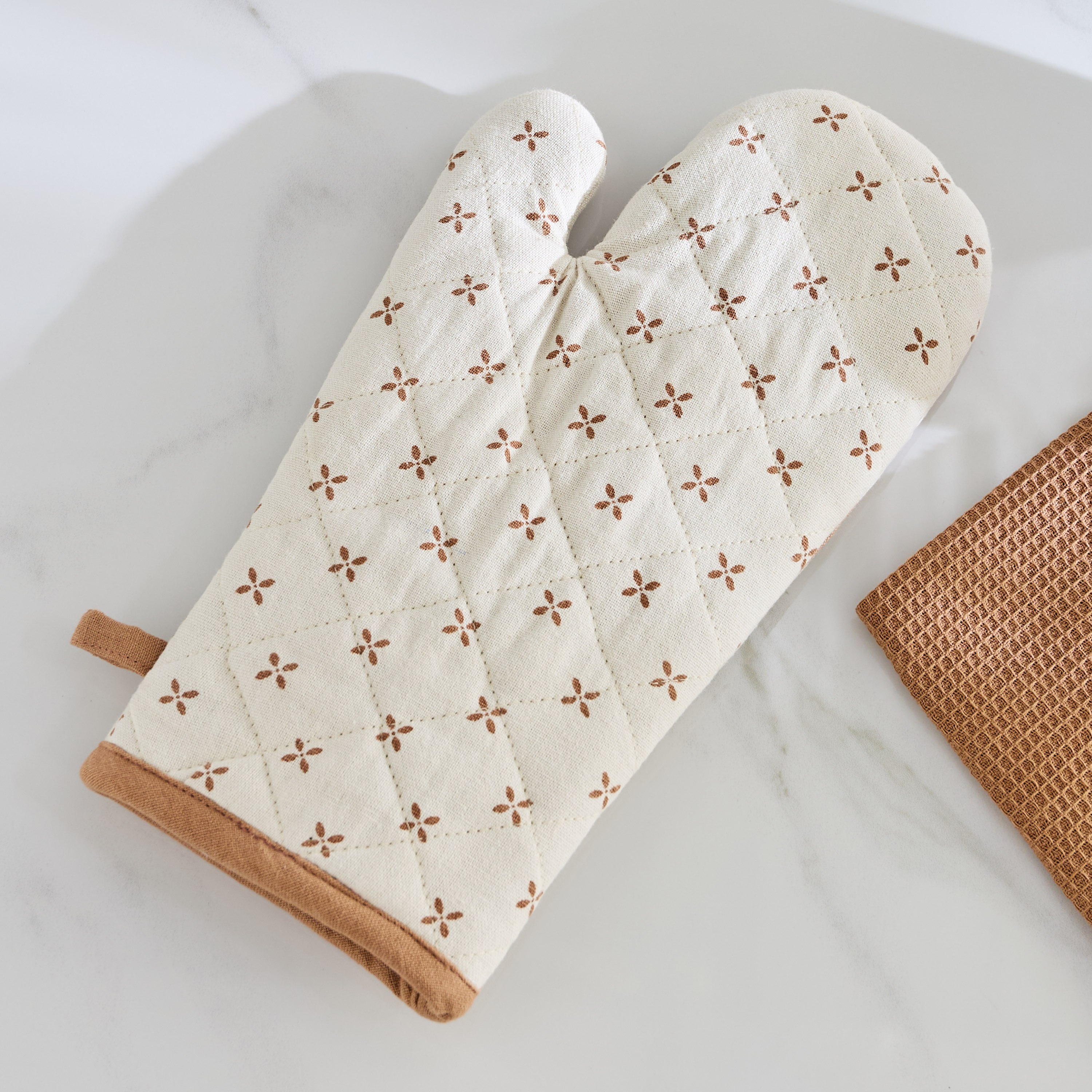 Payton Printed Floral Oven Mitten - 17x33 cm-hbxhomeware-kitchenware-kitchenlinens-image-1