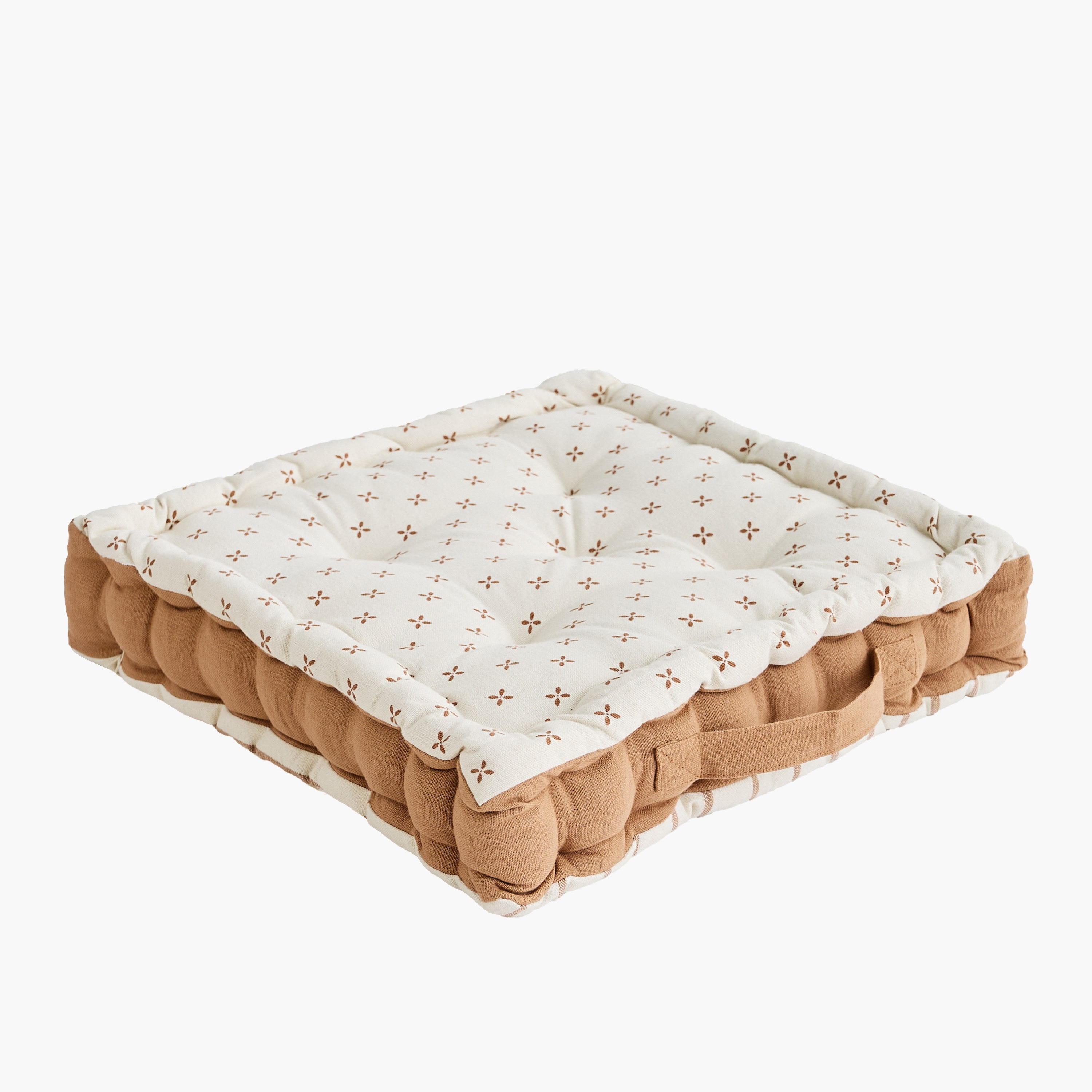 Payton Floral Print Floor Cushion - 40x40x9 cm-hbxhomeware-hbxlivingroom-image-5