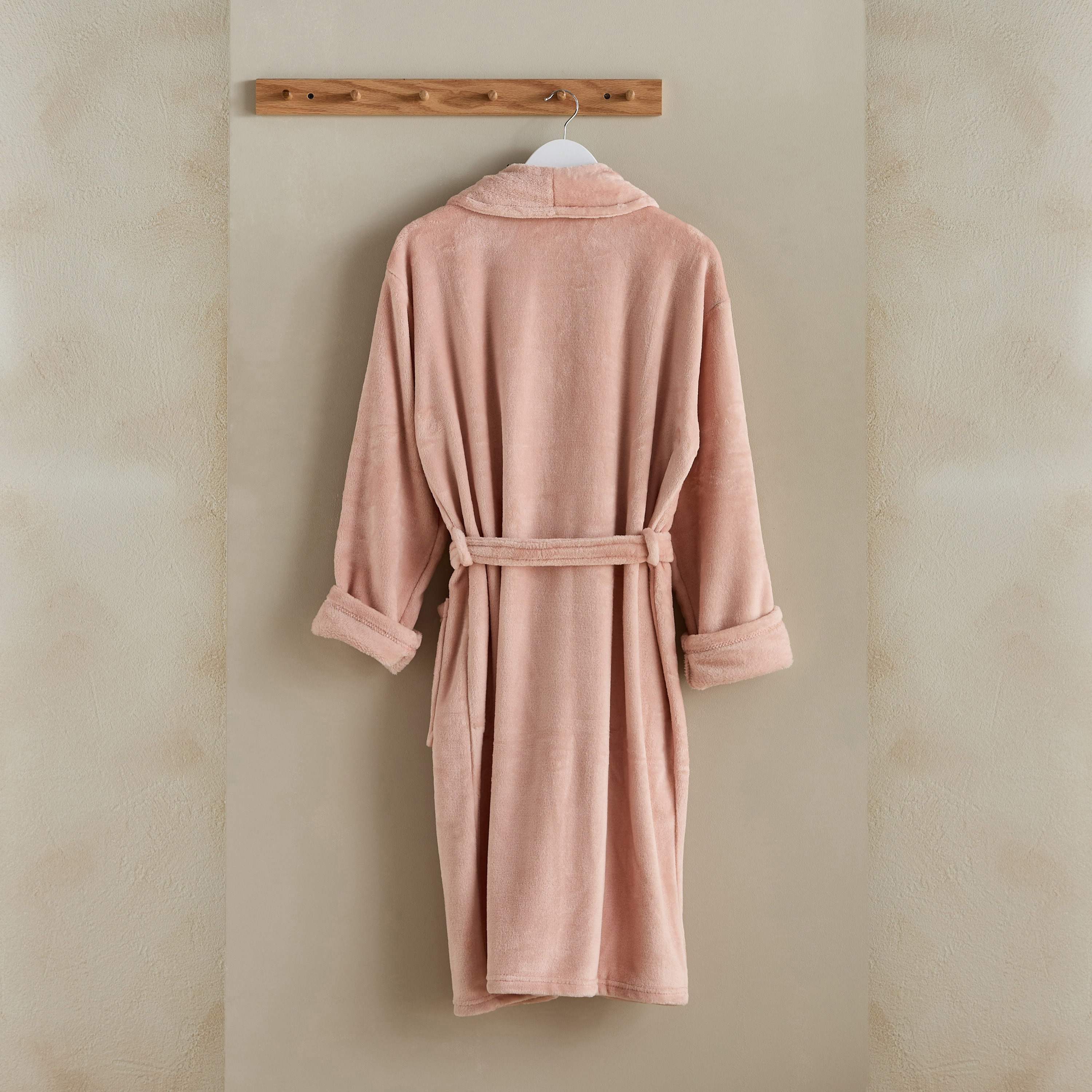 Atlanta Microfibre Flannel Bathrobe - Medium-hbxhomeware-hbxkidsandyouth-image-2