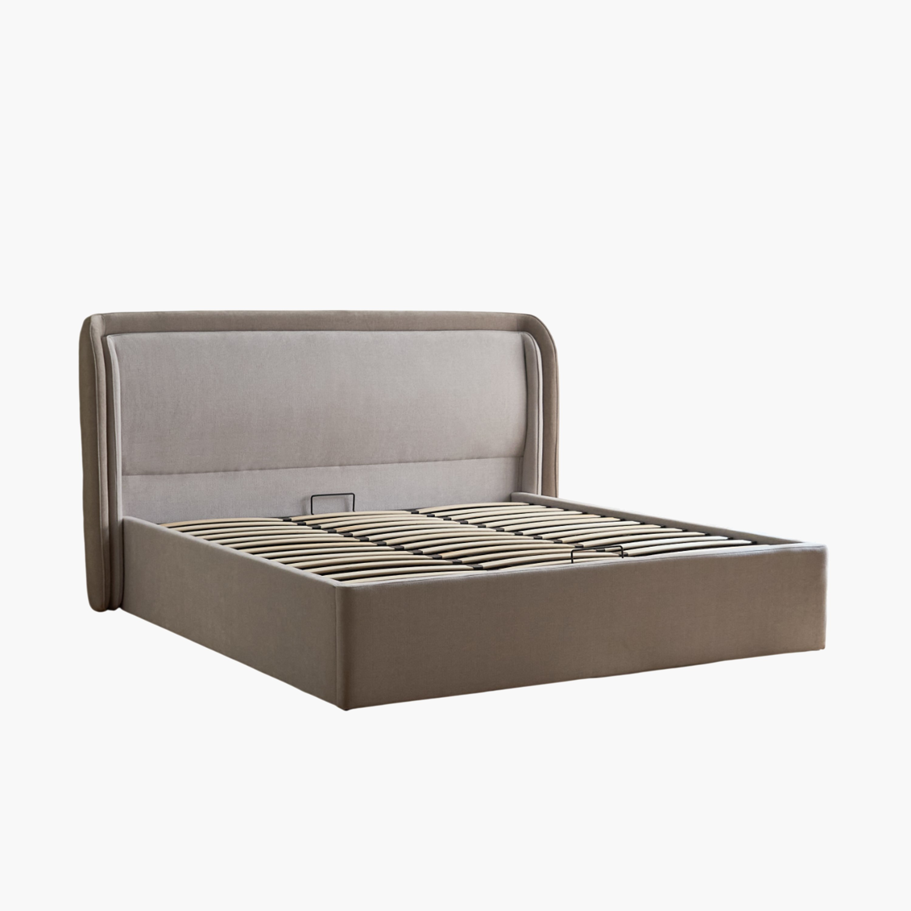 Umbria Upholstered Hydraulic Storage Sintered Stone 5-Piece King Bedroom Set - 180x200 cm-hbxbedroom-bedsandbedsets-bedroomsets-king-image-20