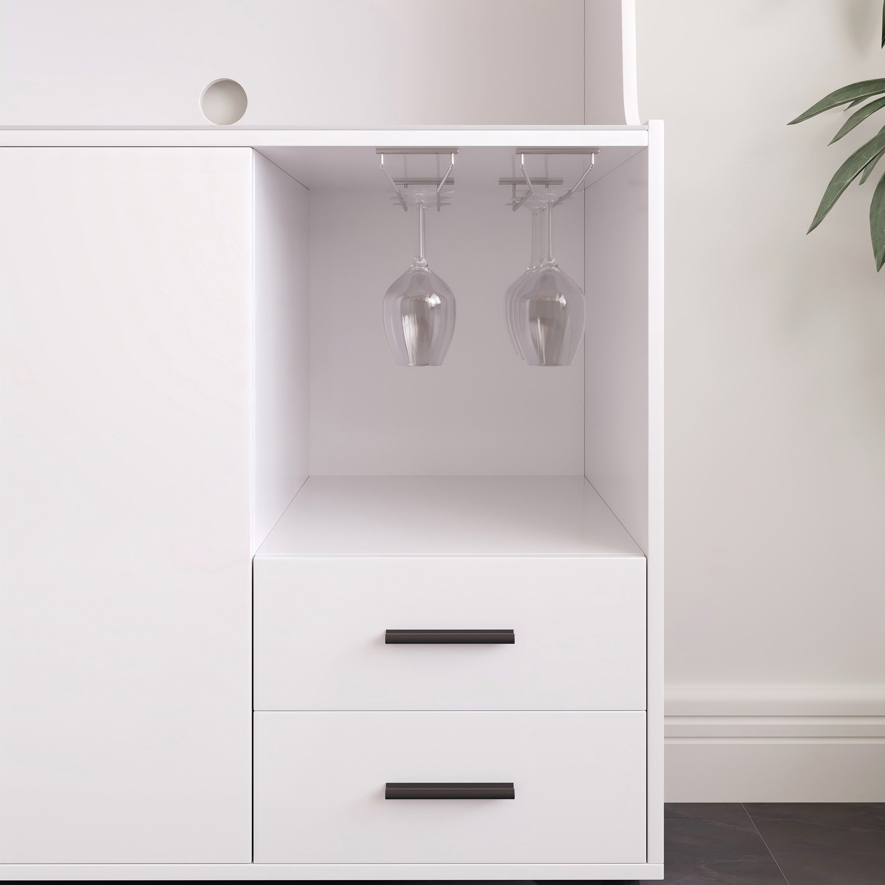 Marwell 2 Door 2 Drawer Sintered Stone Top Coffee Cabinet-hbxfurniture-diningroom-buffetsandsideboards-image-3