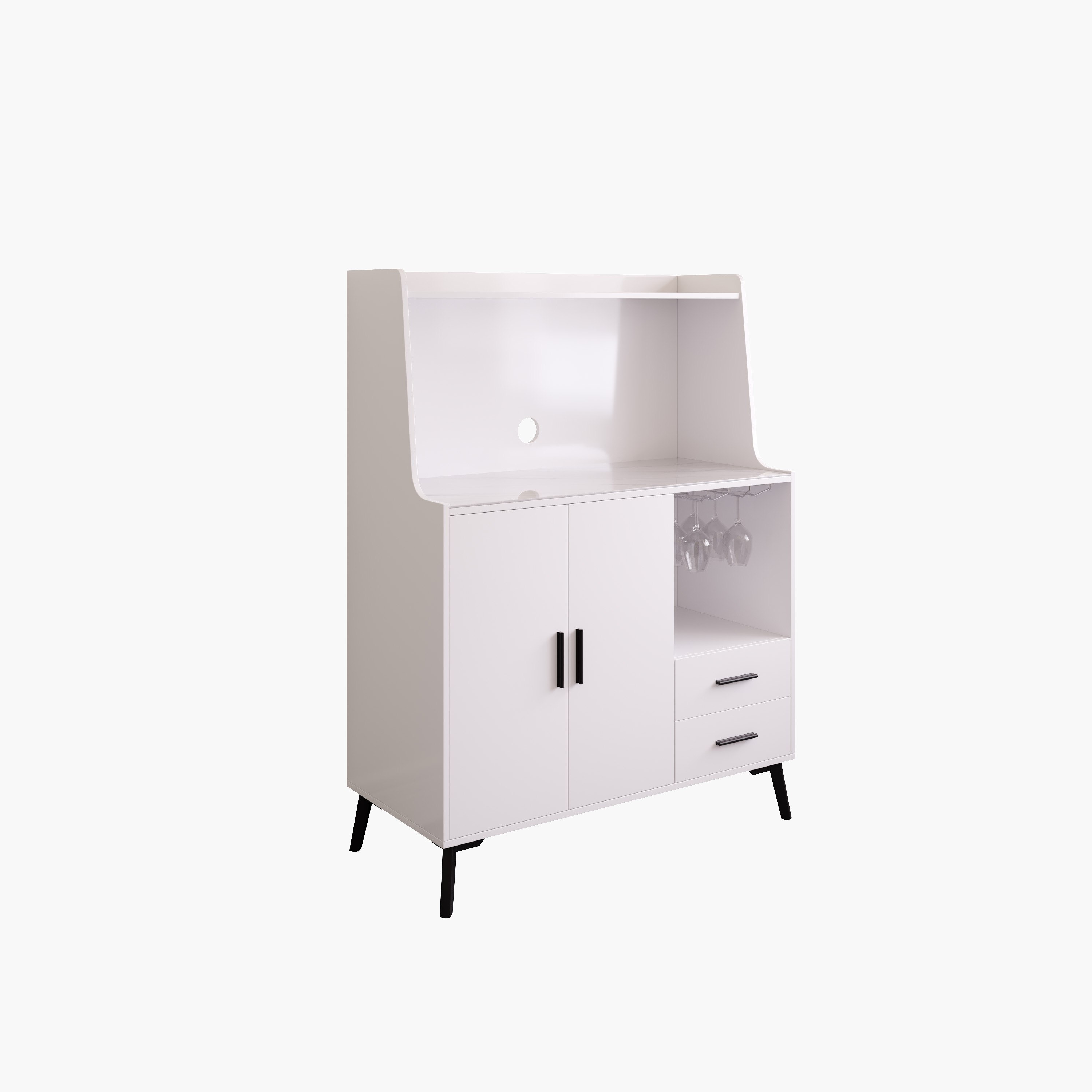Marwell 2 Door 2 Drawer Sintered Stone Top Coffee Cabinet-hbxfurniture-diningroom-buffetsandsideboards-image-8