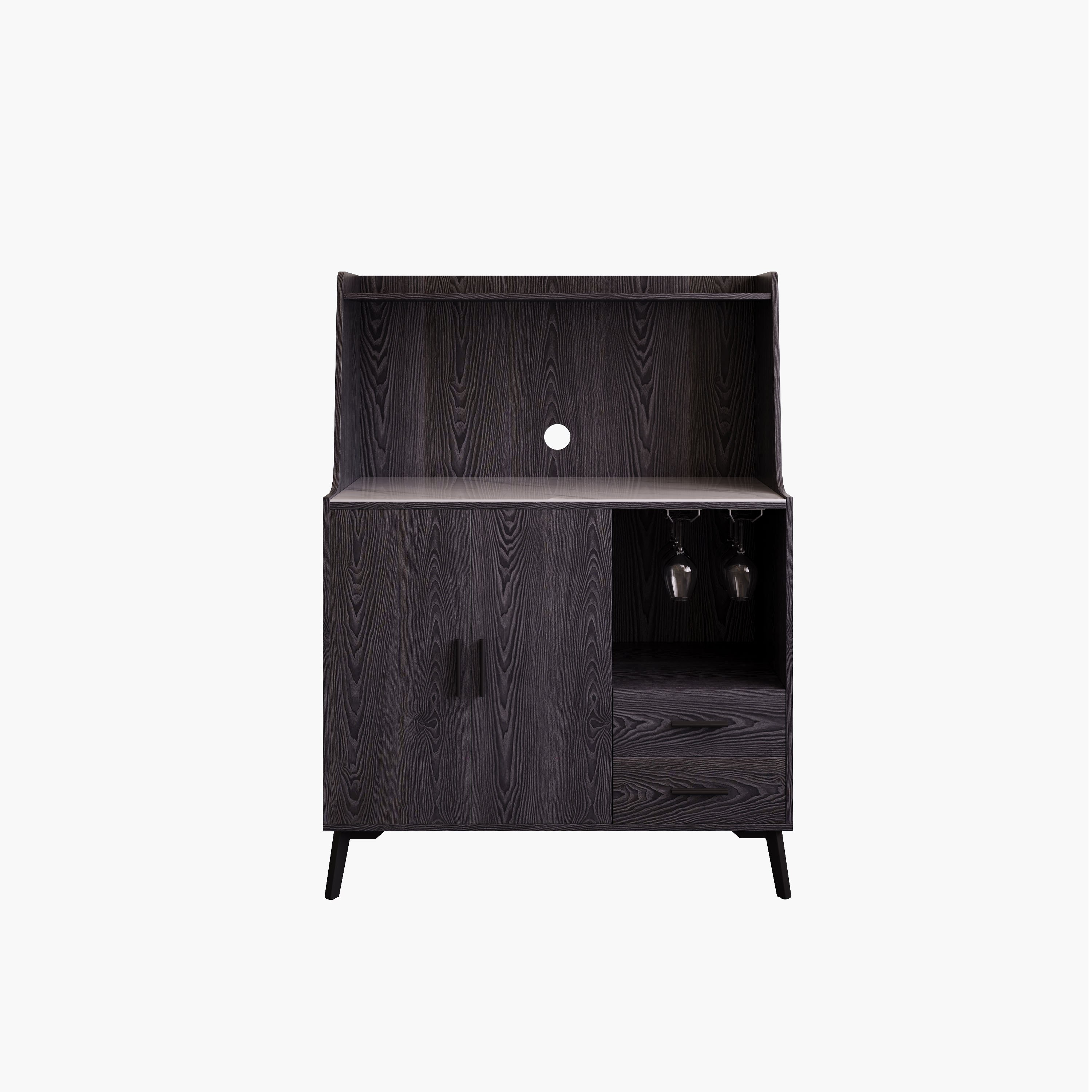 خزانة قهوة ببابين ودرجين بسطح حجر ملبّد من مارويل-hbxfurniture-diningroom-buffetsandsideboards-image-7