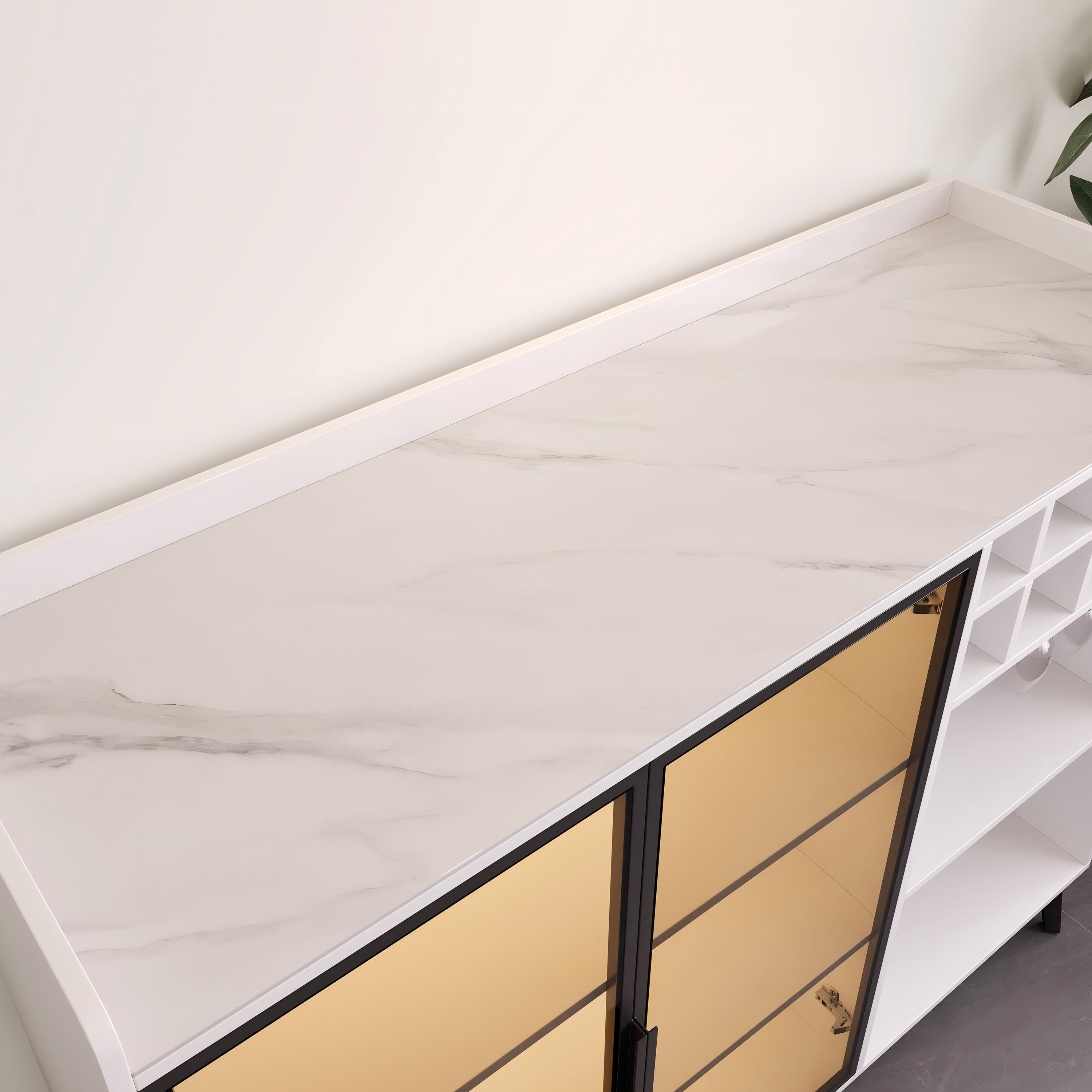 Marwell 2 Door Sintered Stone Top Bar Cabinet-hbxfurniture-diningroom-barcountersandbarstools-image-5