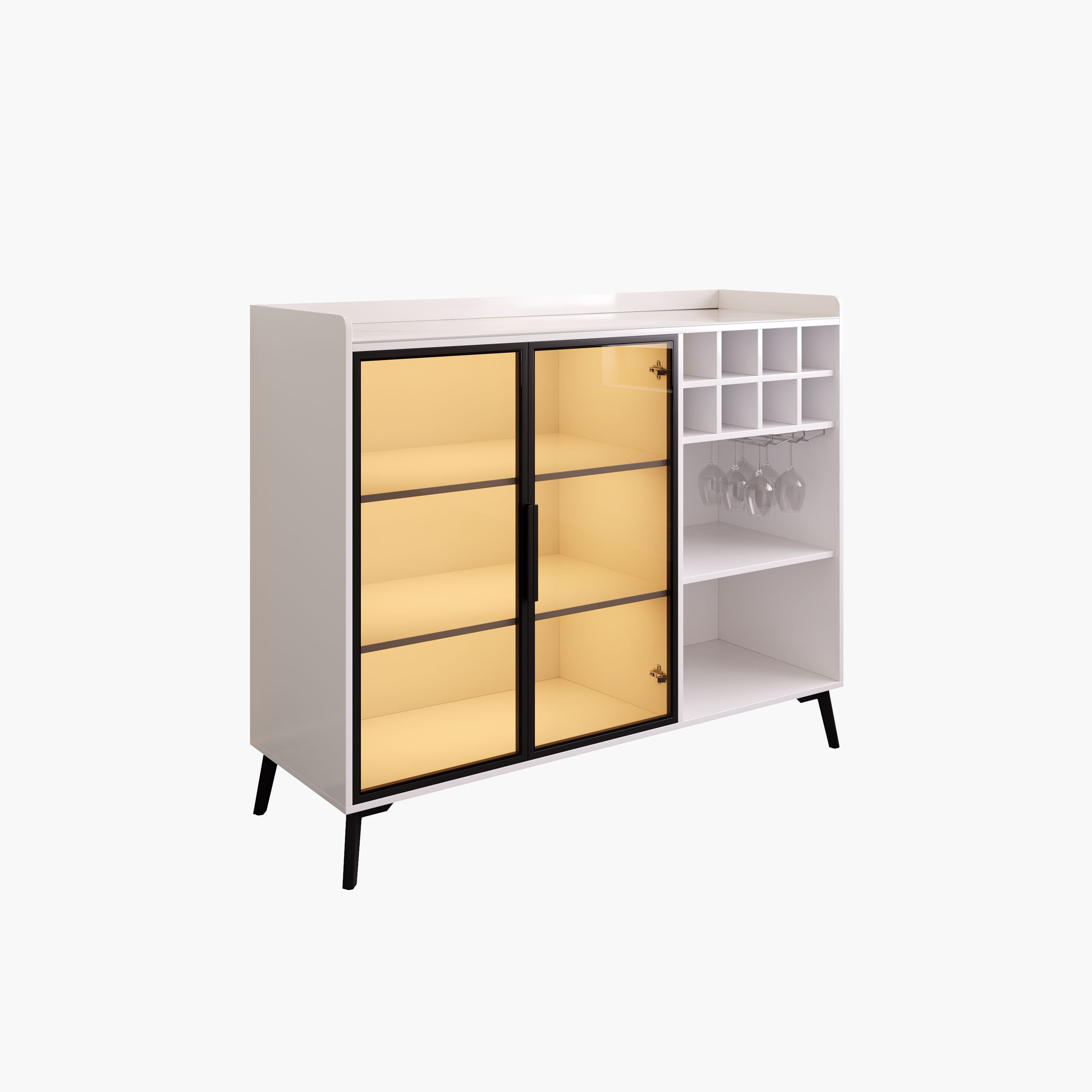 Marwell 2 Door Sintered Stone Top Bar Cabinet-hbxfurniture-diningroom-barcountersandbarstools-image-7