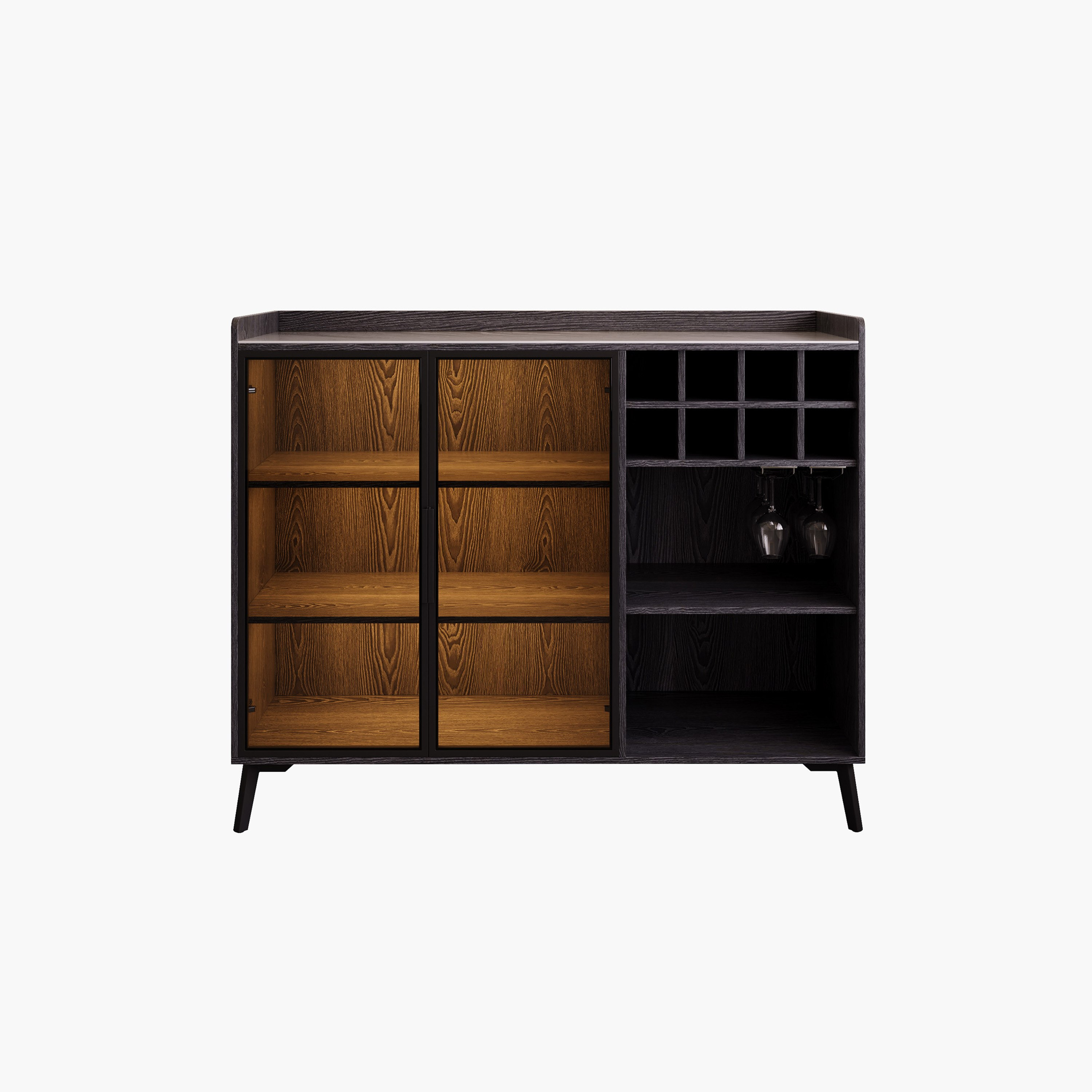 Marwell 2 Door Sintered Stone Top Bar Cabinet-hbxfurniture-diningroom-barcountersandbarstools-image-6
