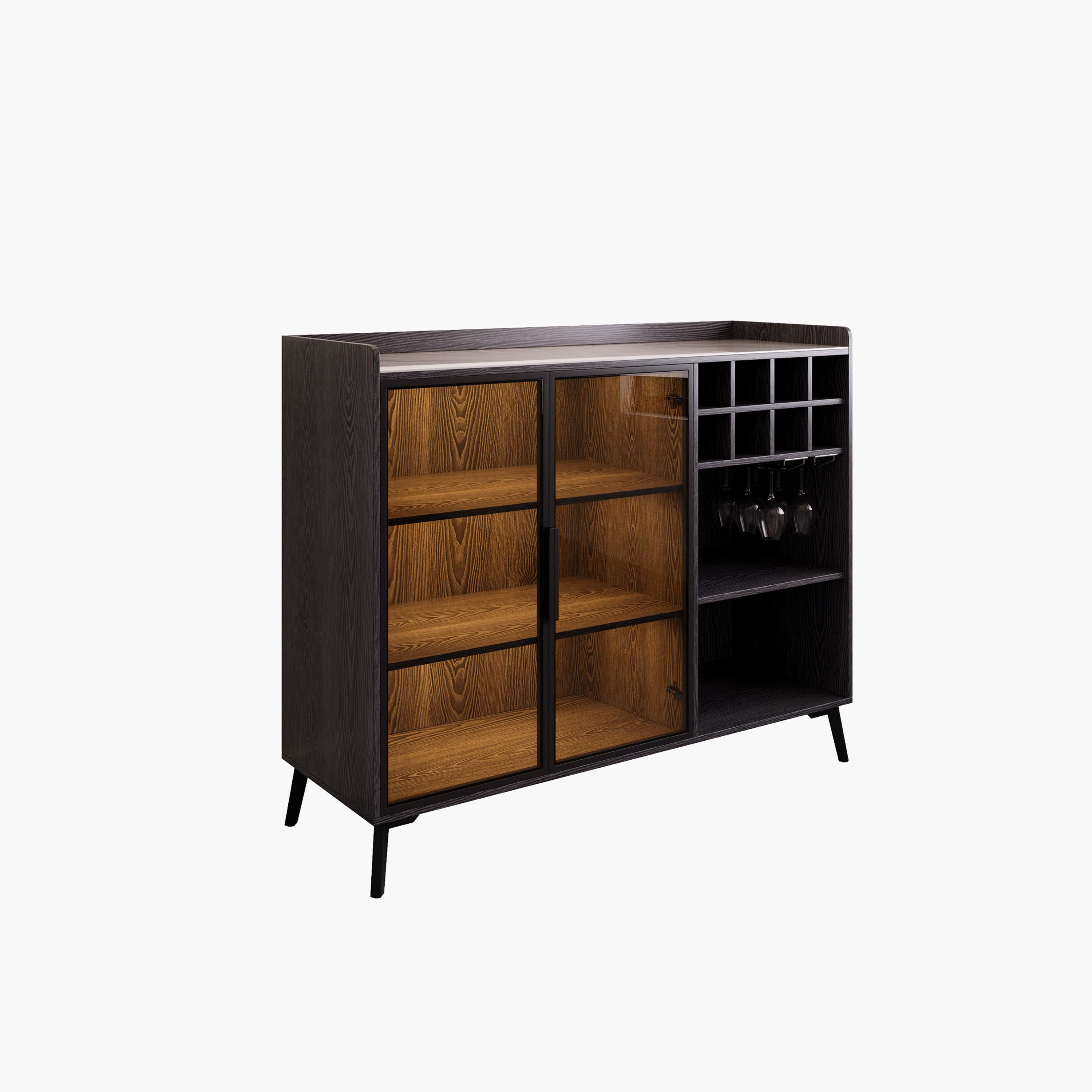 Marwell 2 Door Sintered Stone Top Bar Cabinet-hbxfurniture-diningroom-barcountersandbarstools-image-7