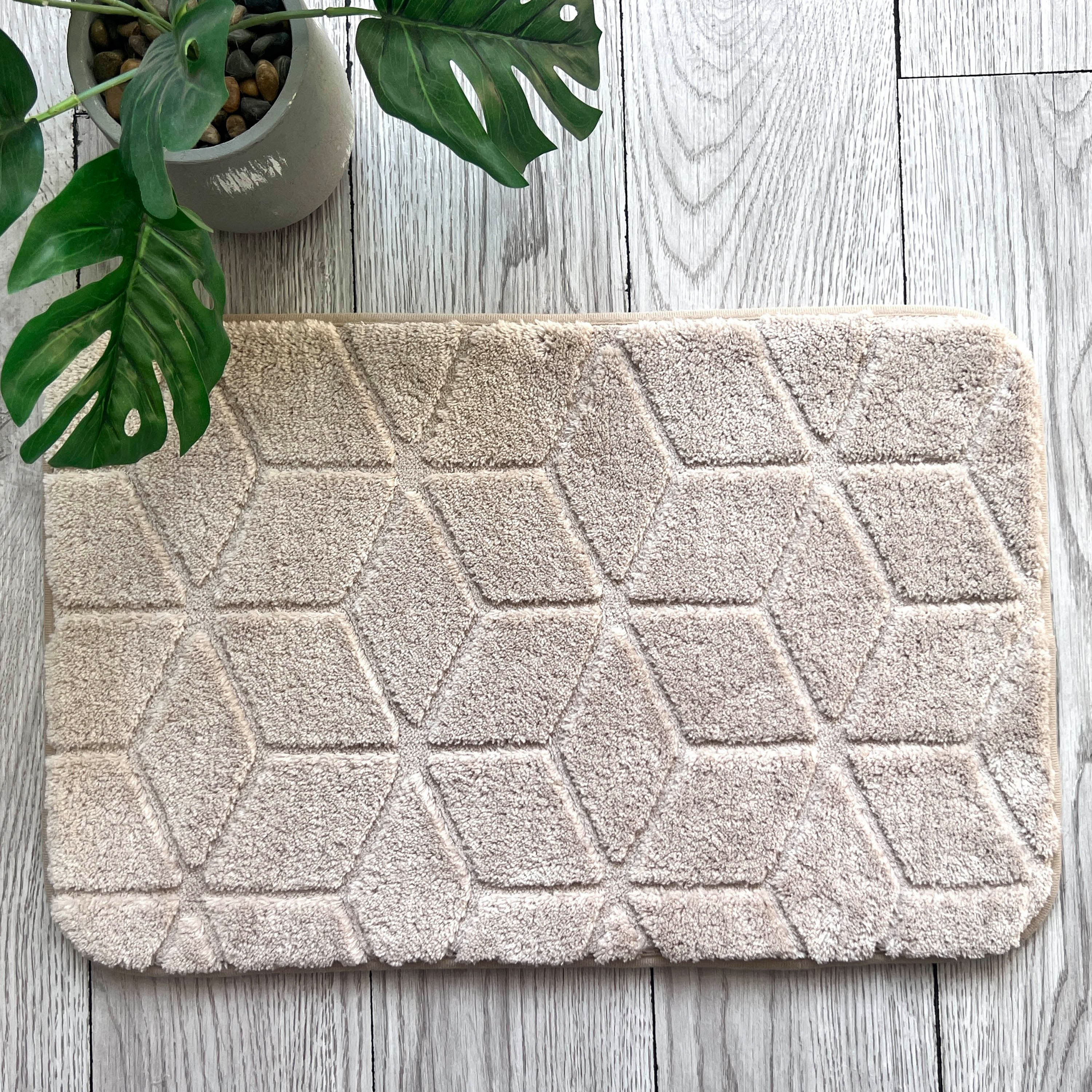 Austin Cozy Lite Microfibre Bath Mat - 35x55 cm-hbxbedroom-floorcoverings-bathmats-image-1