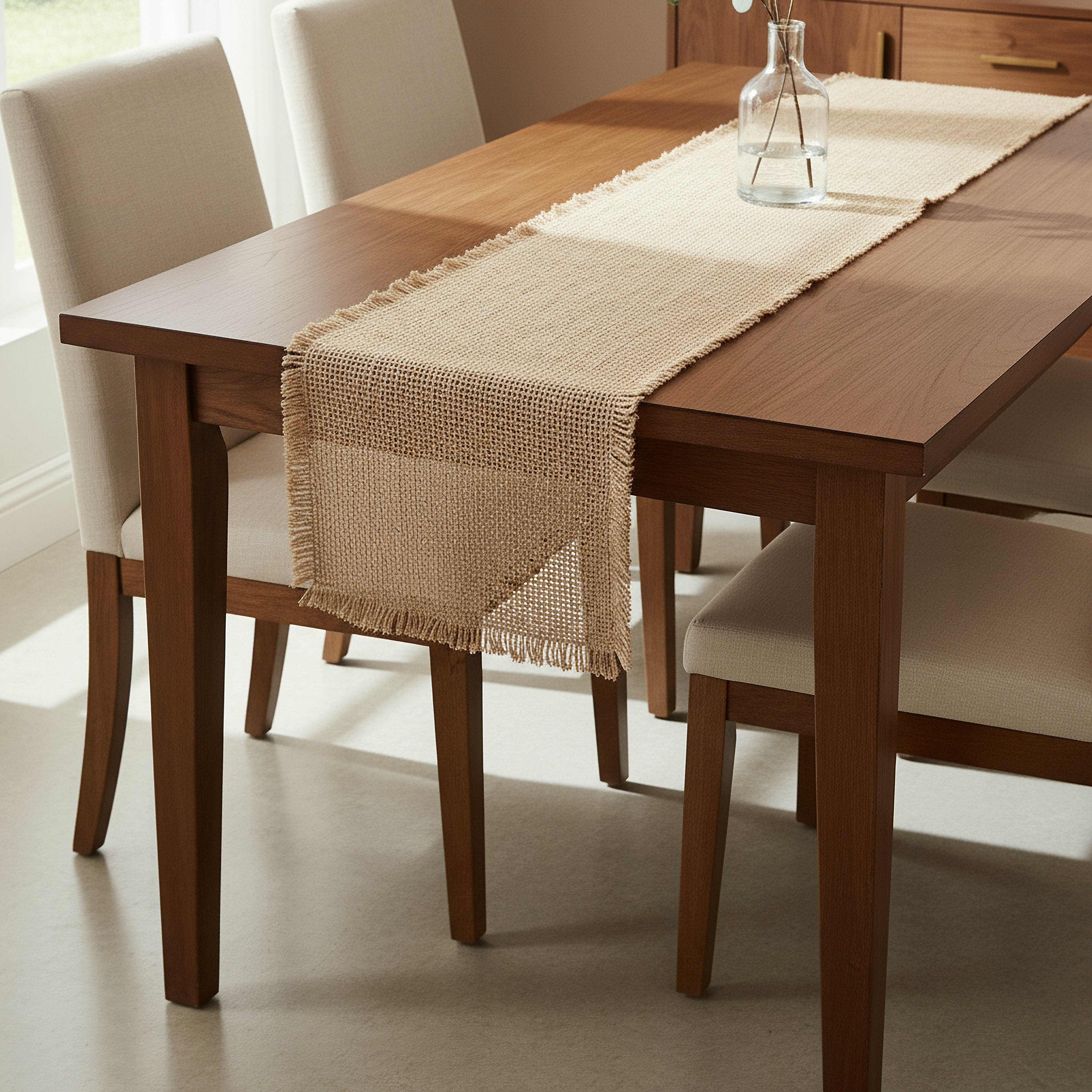 مفرش جوت مضلع من تيرا - 30x120 سم-hbxdecorandfurnishings-homefurnishings-tablelinens-image-1