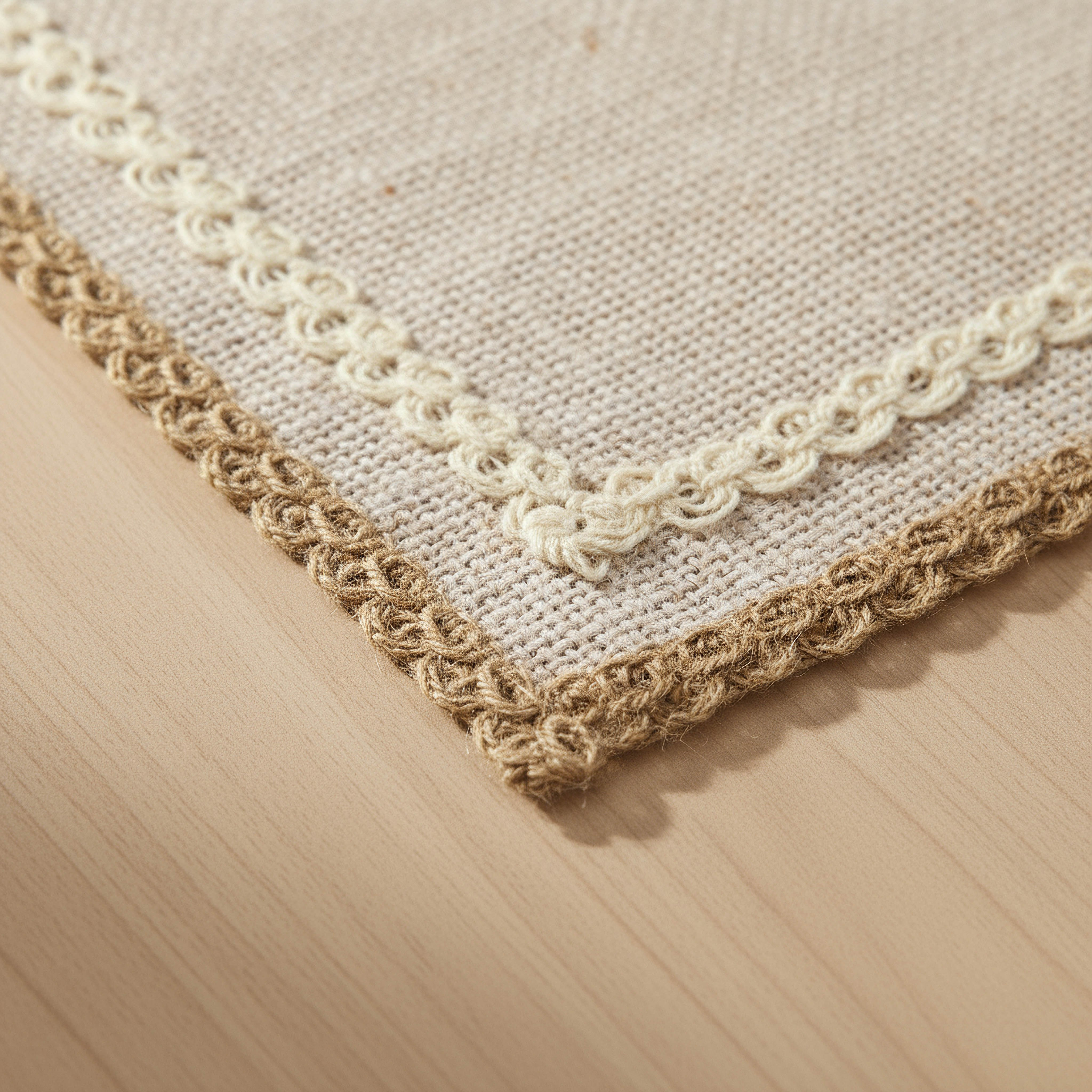 Terra Lace Jute Placemat - 30x45 cm-hbxdecorandfurnishings-homefurnishings-tablelinens-image-2